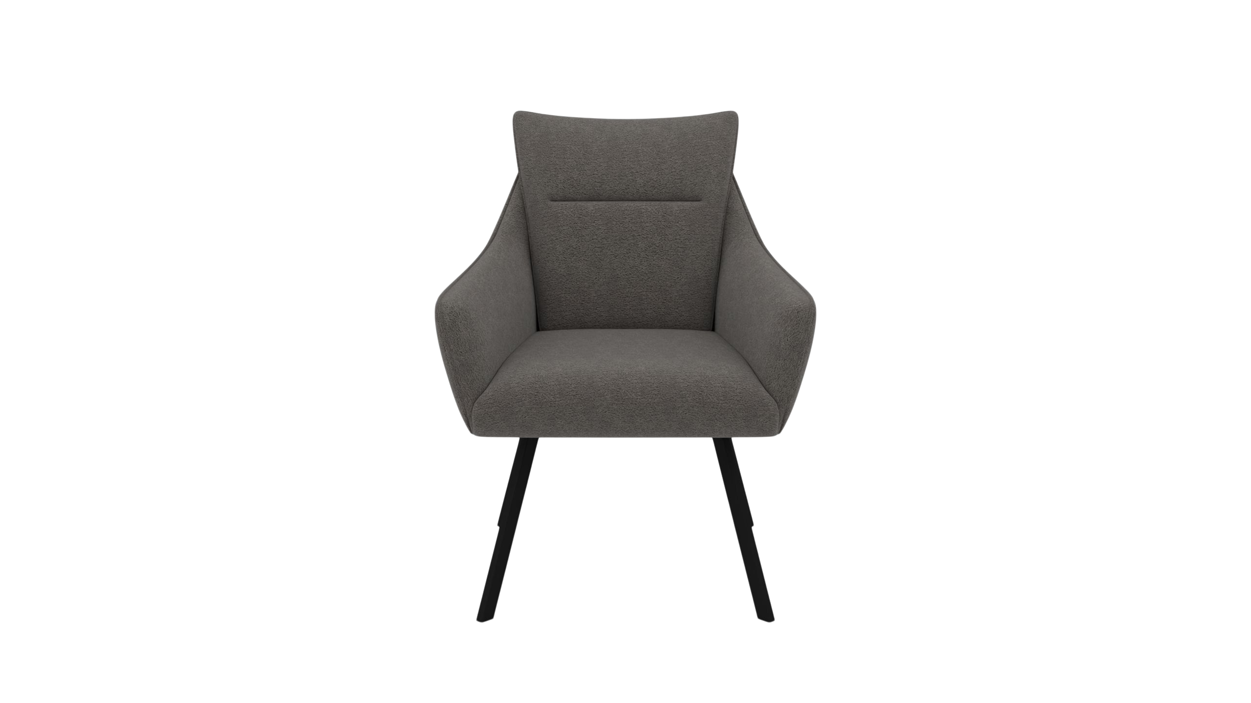 Stuhl Pegasus b - UrbanDesign / Farbe: Taupe / Bezugsmaterial: Stoff