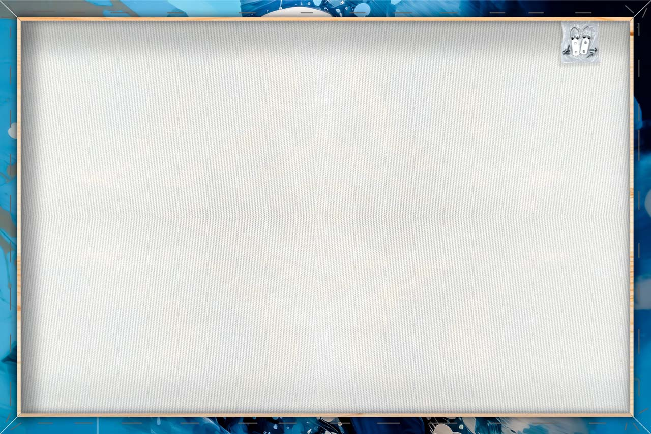 Canvas-Blue Music-image LAND