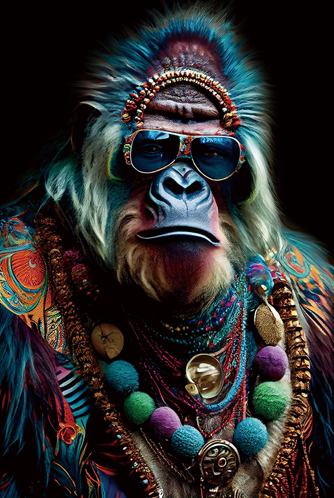 image LAND Glasbild Daddy Cool  | Schubiger Möbel