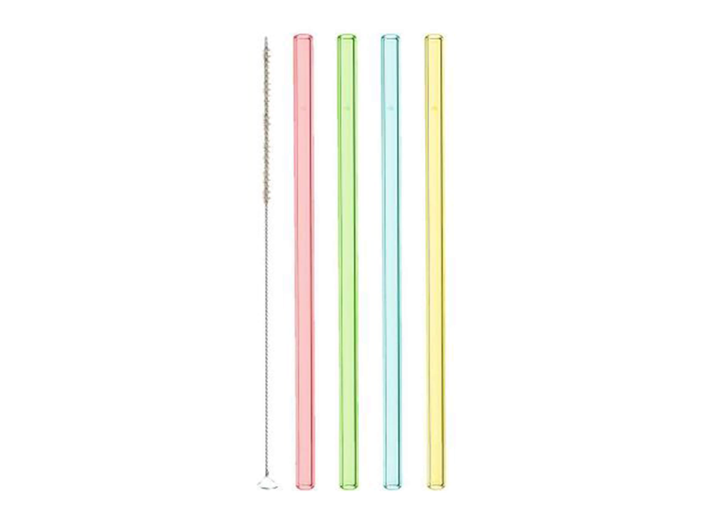 Alltron Strohhalme Ciao Mehrfarbig, 4 Stück Mehrfarbig | Schubiger Möbel