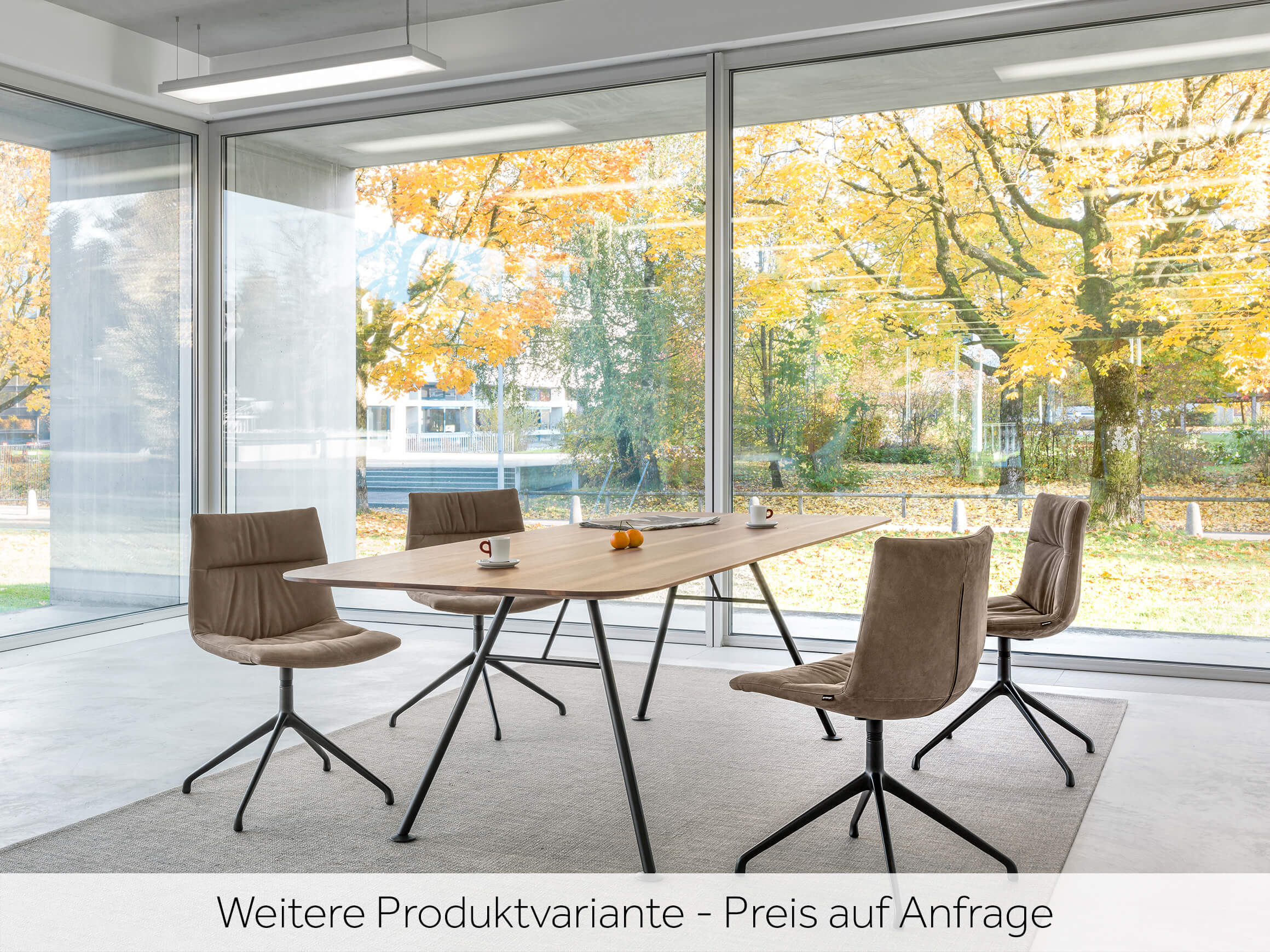 Drehstuhl Marel Girsberger / Farbe: Braun Grün