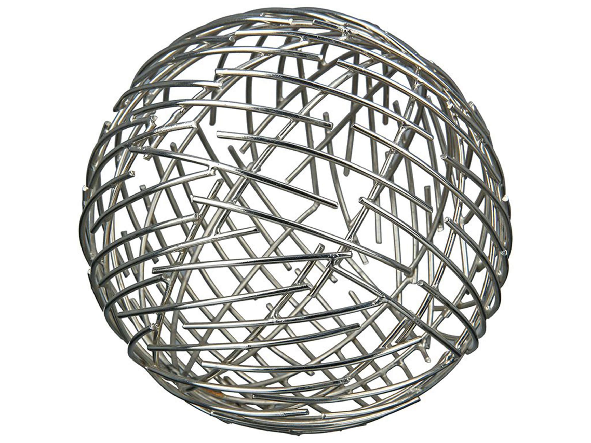 Gilde Dekokugel Eisen D: 14 cm Grau | Schubiger Möbel