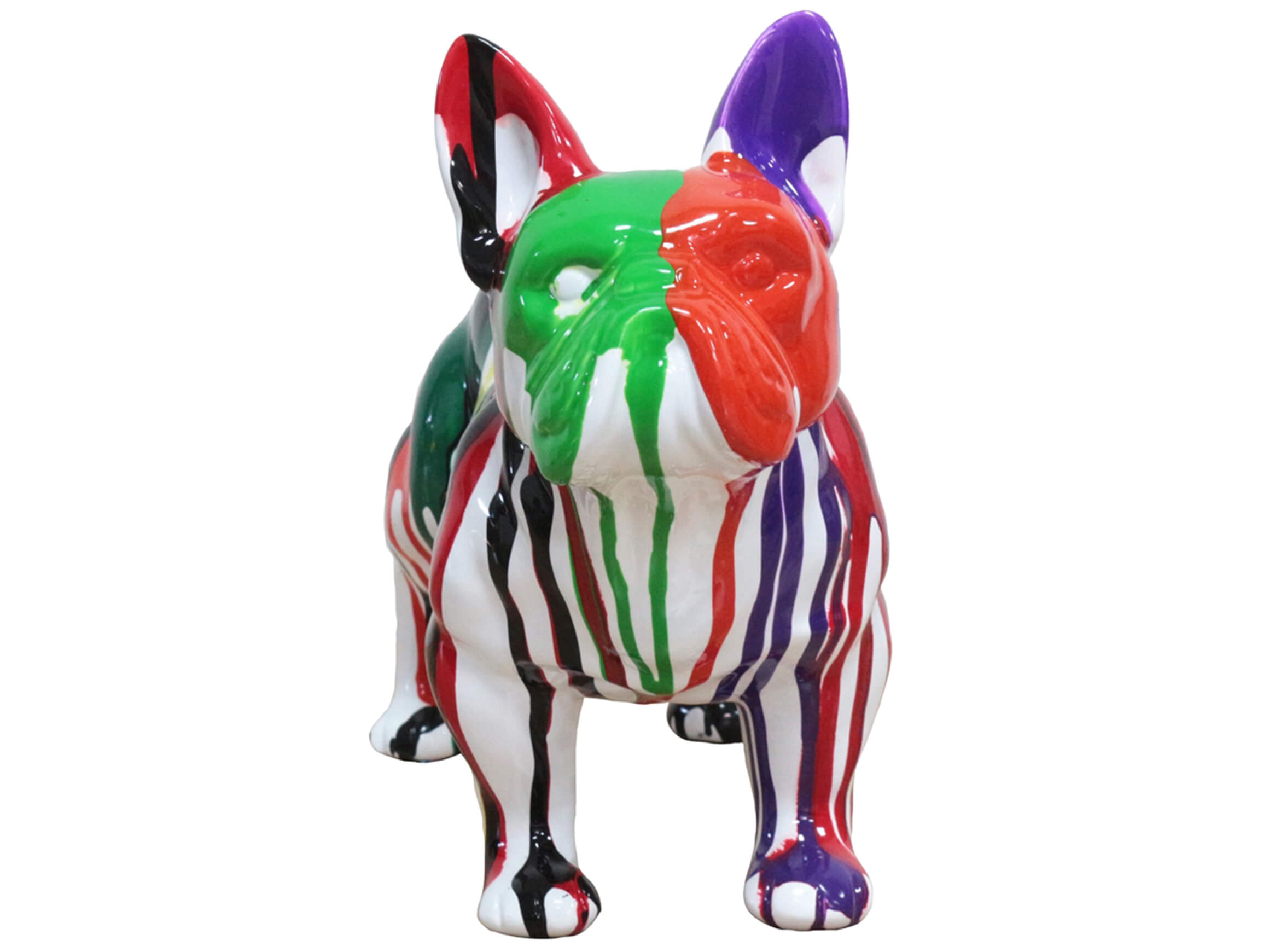 Skulptur Bunte Bulldogge 2 image LAND