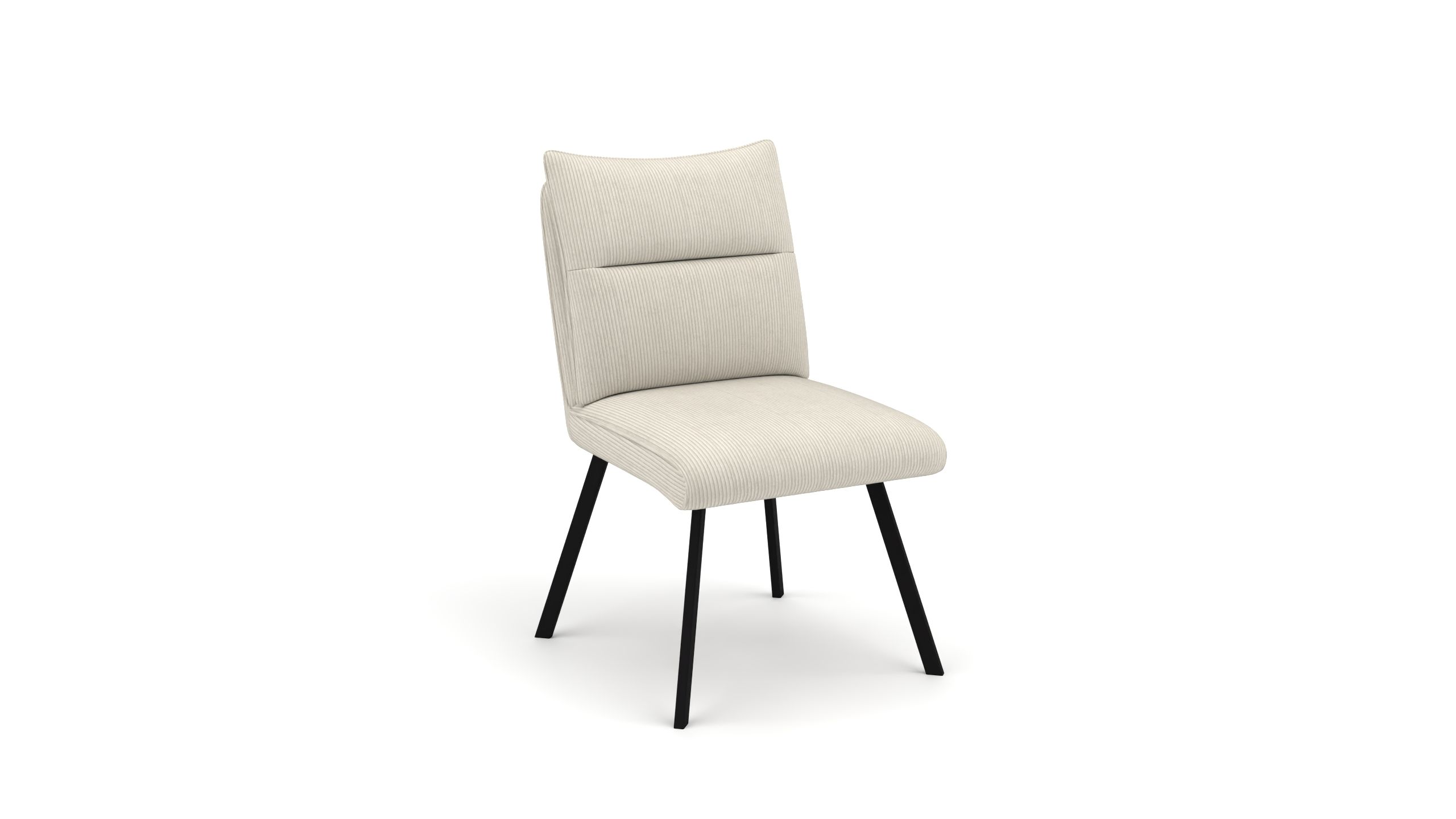 Stuhl Pegasus a - UrbanDesign / Farbe: Creme / Bezugsmaterial: Stoff