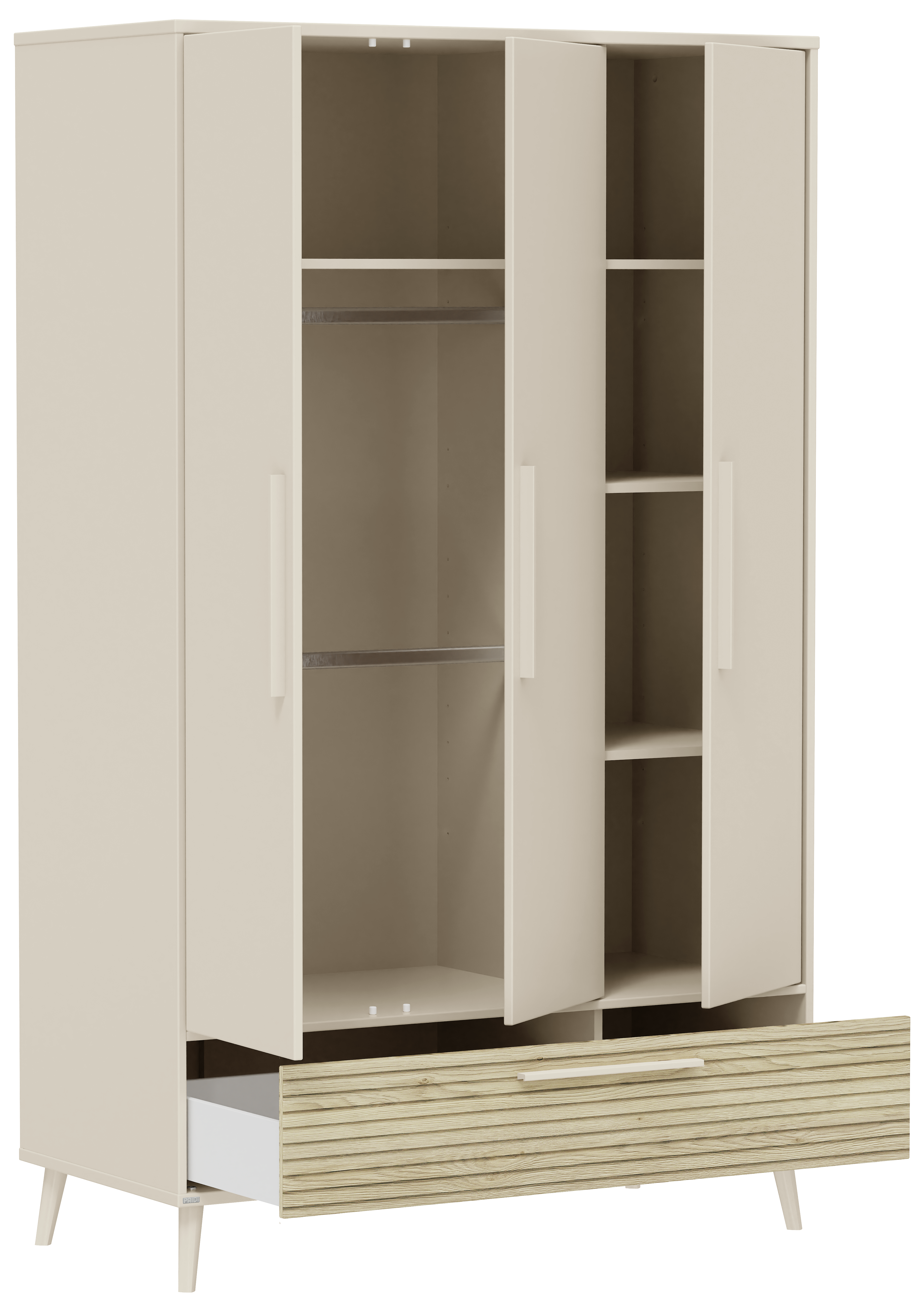 Kleiderschrank-Eefje 3-türig-Paidi