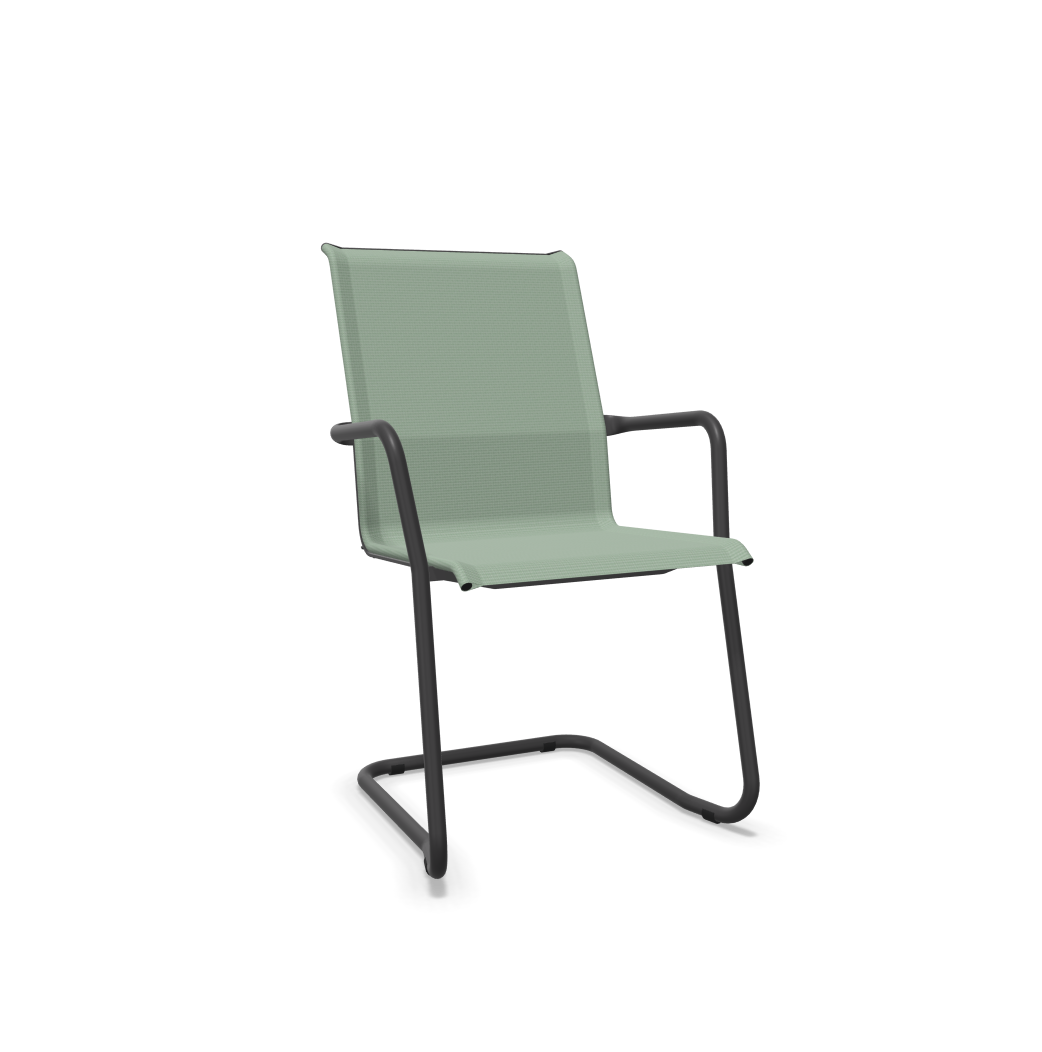 Schaffner Freischwinger Locarno Grün | Schubiger Möbel