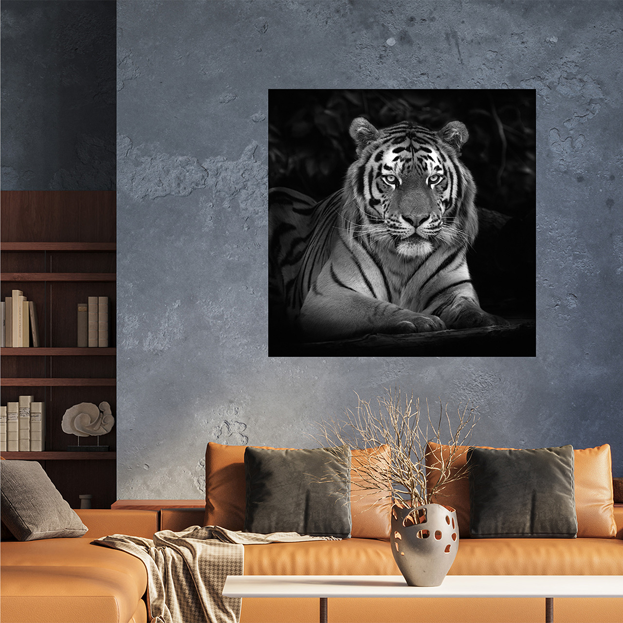 Canvas-Imposanter Tiger-image LAND