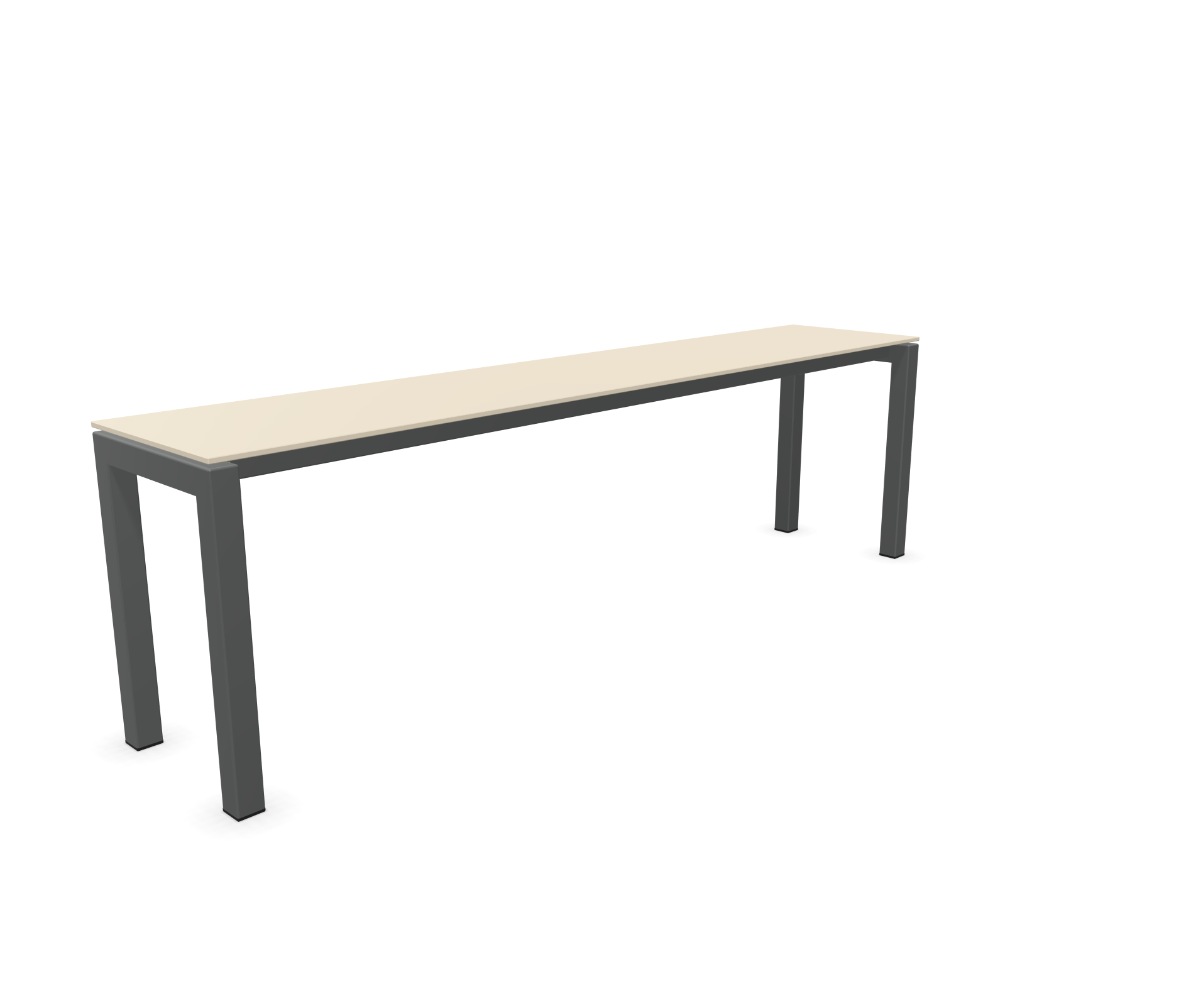 Lucerne garden bench from Schaffner / Colour: pastel sand / Size: 160 x 32 cm