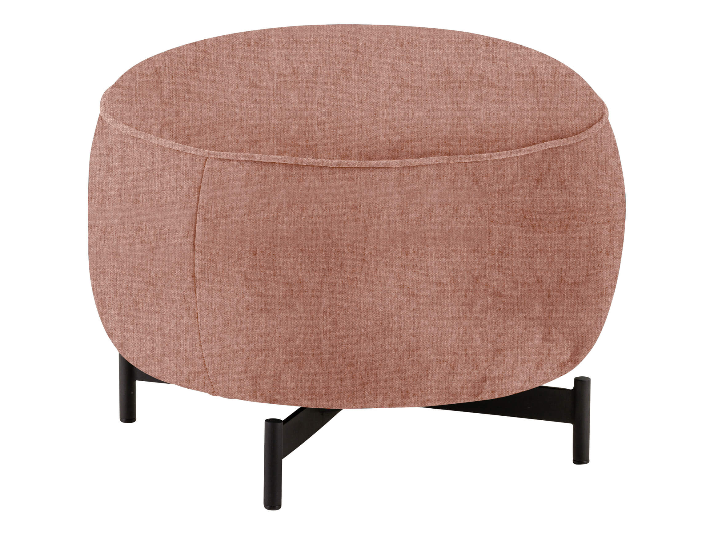 Hocker 8170 Basic D: 60 cm Himolla / Farbe: Puder / Material: Stoff Basic
