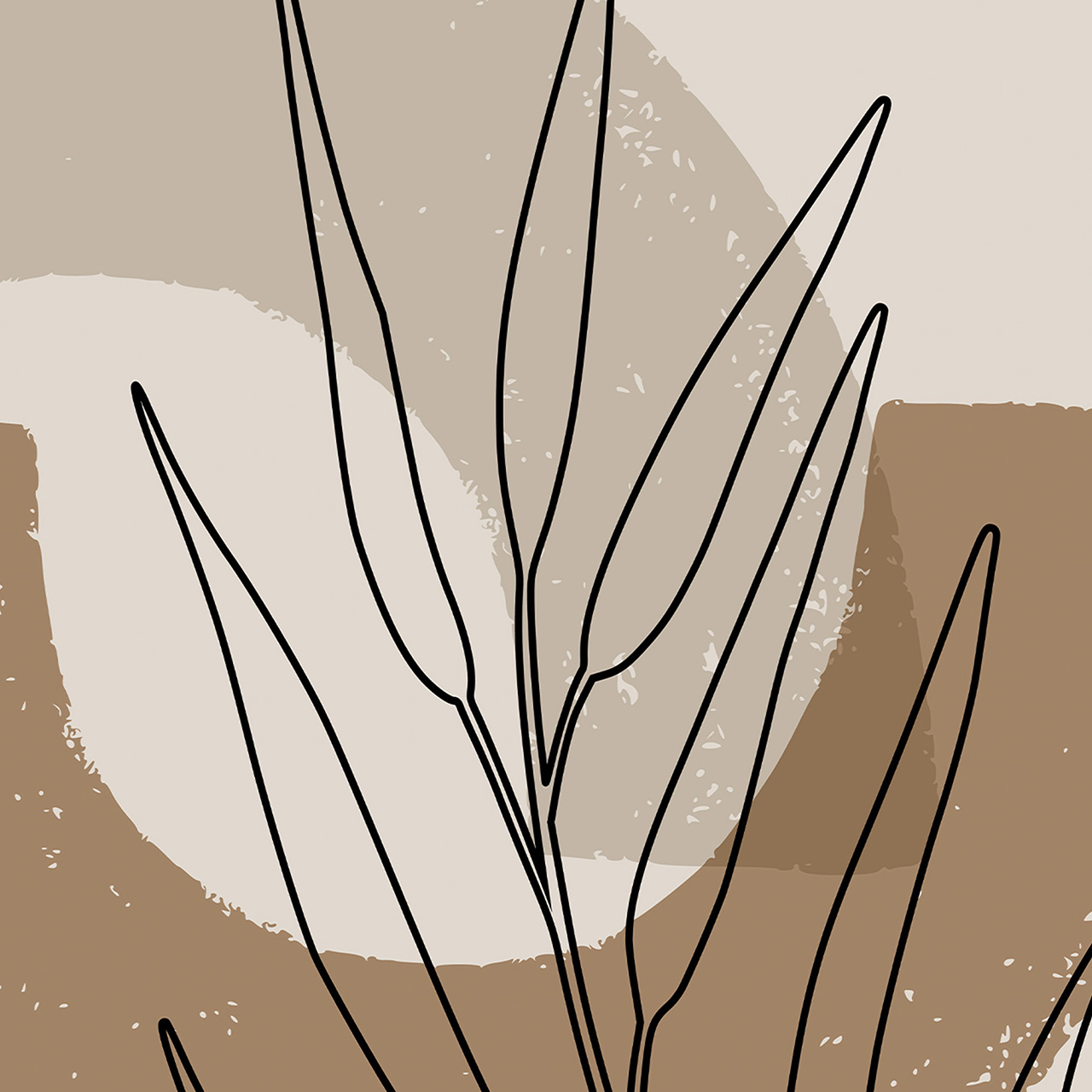 Canvas-Nature Shapes-image LAND