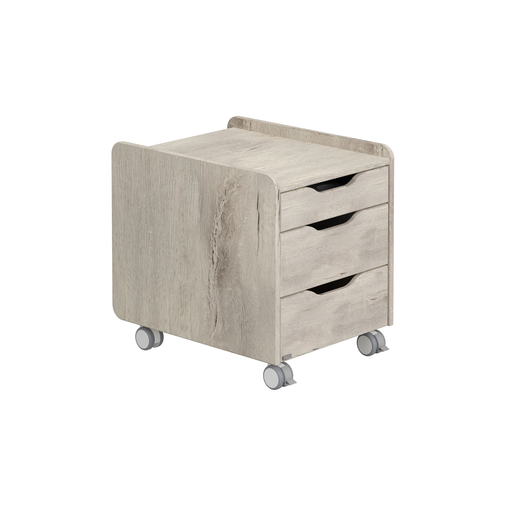 Rollcontainer Diego 3S von Paidi / Farbe: Eiche-Nautik-Dekor / Grösse: 44 x 57 cm
