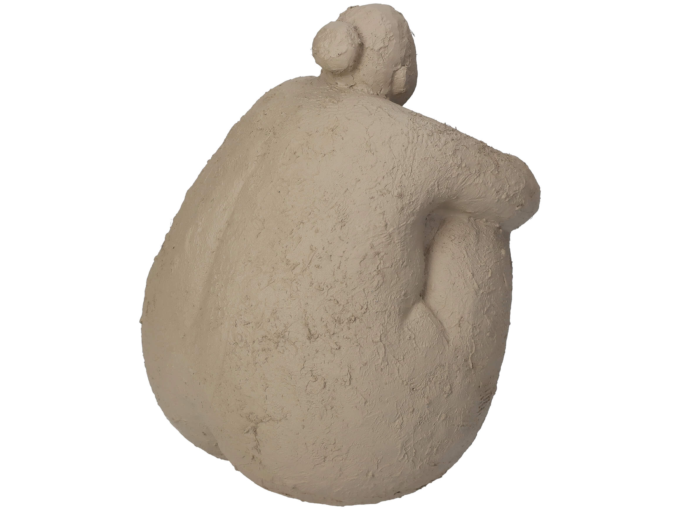 Figur Big Woman Sitzend H: 17 cm Kersten / Farbe: Weiss