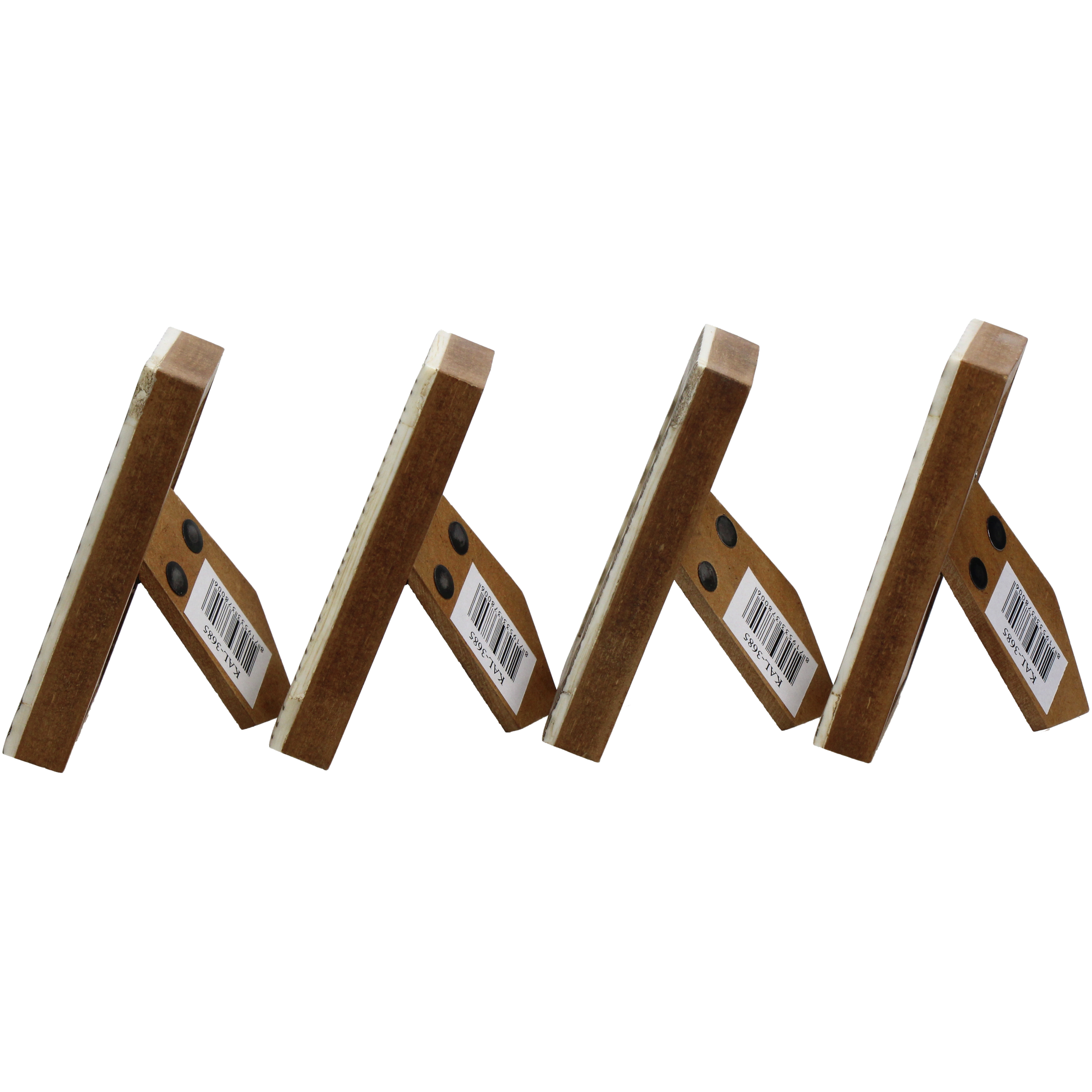 Fotorahmen Mangoholz, Elfenbein B: 5 cm Kersten