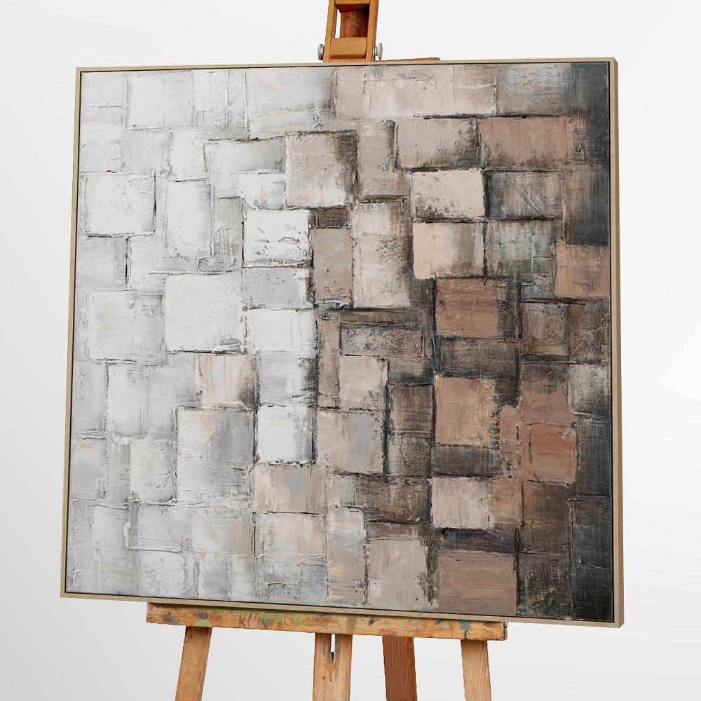 Bild Energetic Squares image LAND / Grösse: 100 x 100 cm