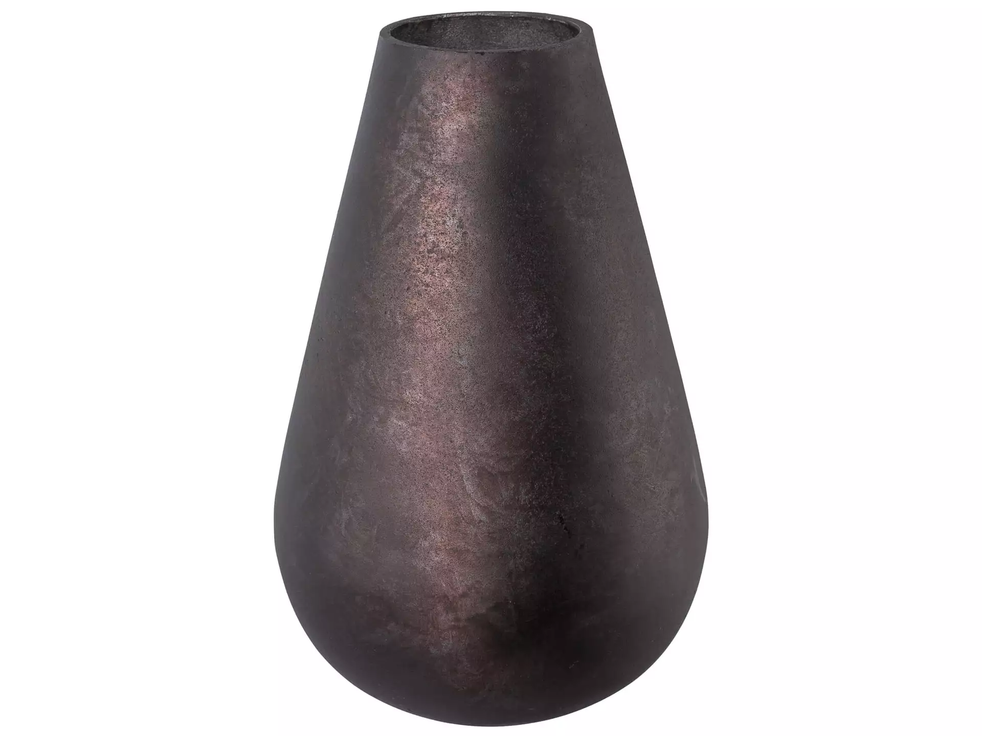 Vase Amaro Bauchig, Aluminium H: 30 cm Gasper