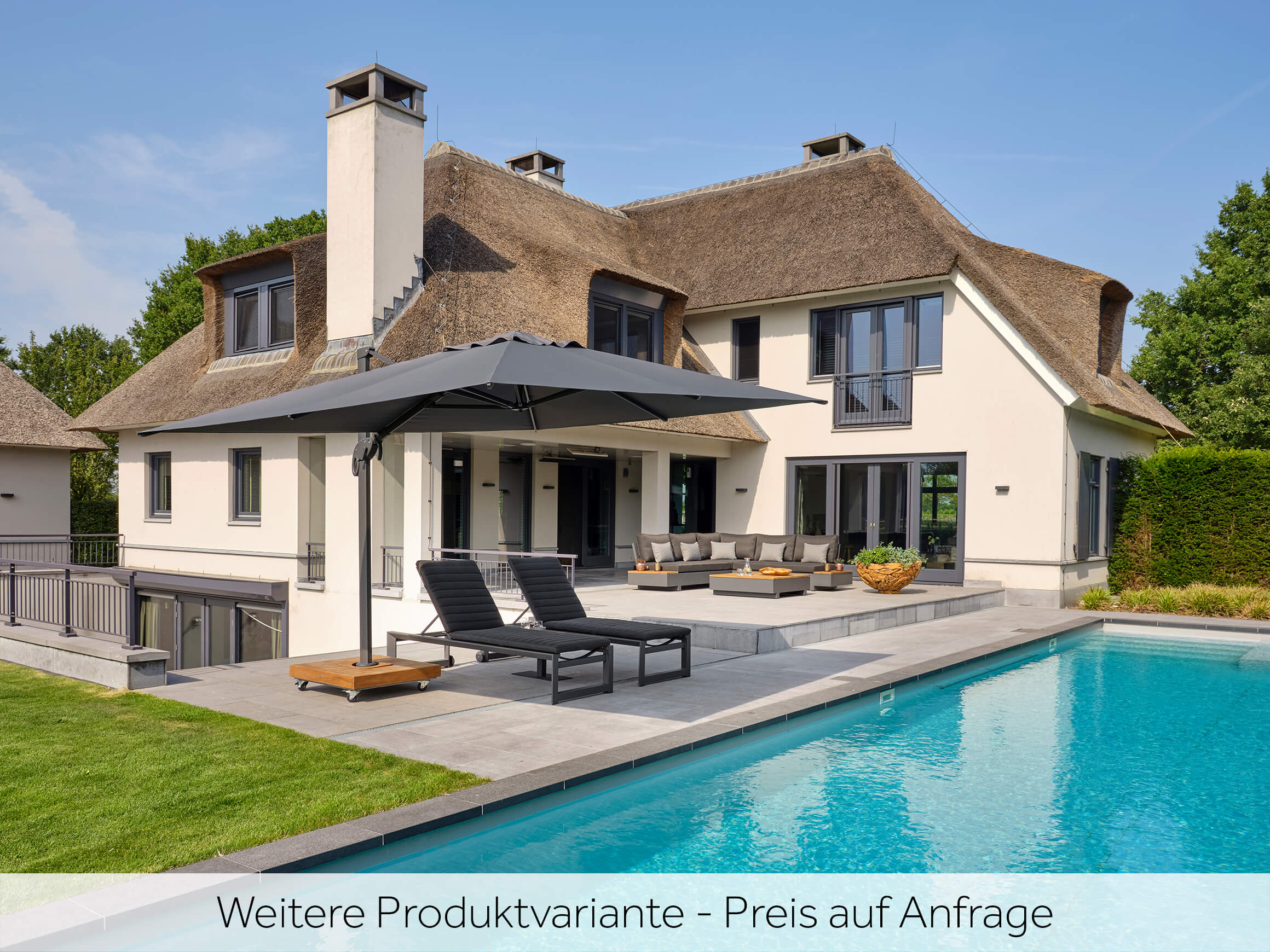 Gartenliege Danas Life / Farbe: Carbon