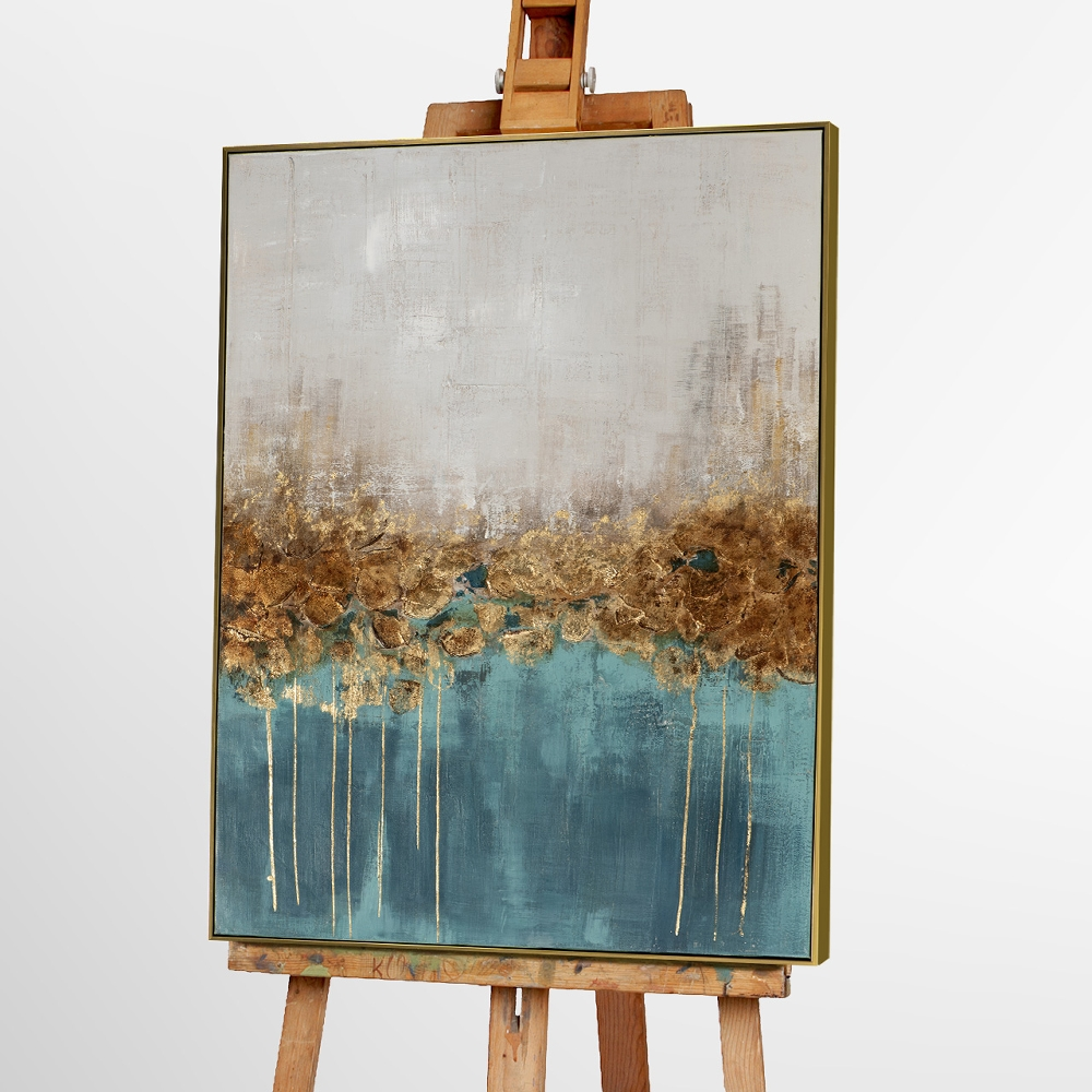 Bild Golden Sea image LAND / Grösse: 120 x 90 cm