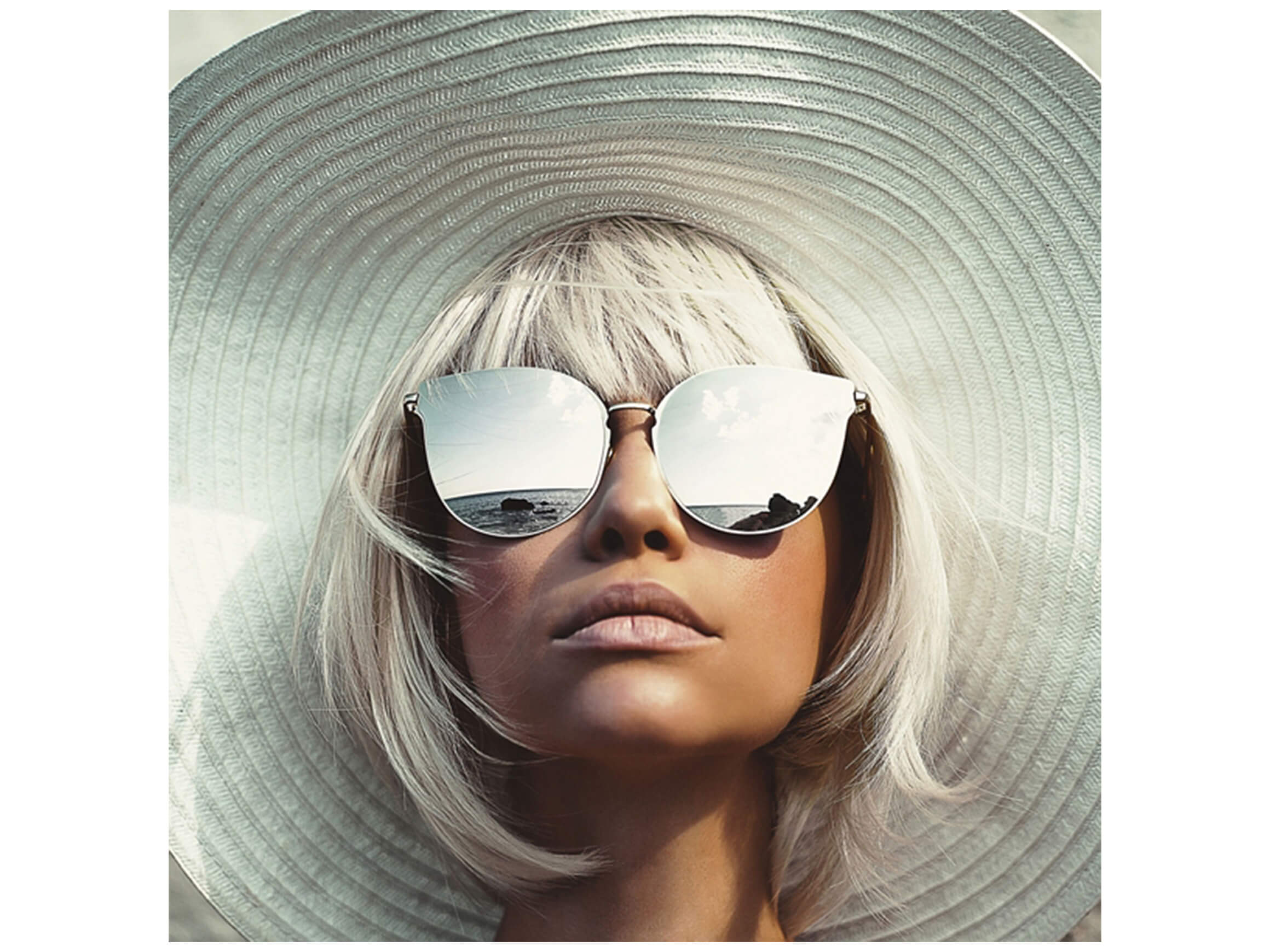 Bild Schöne Frau in Der Sonne image LAND