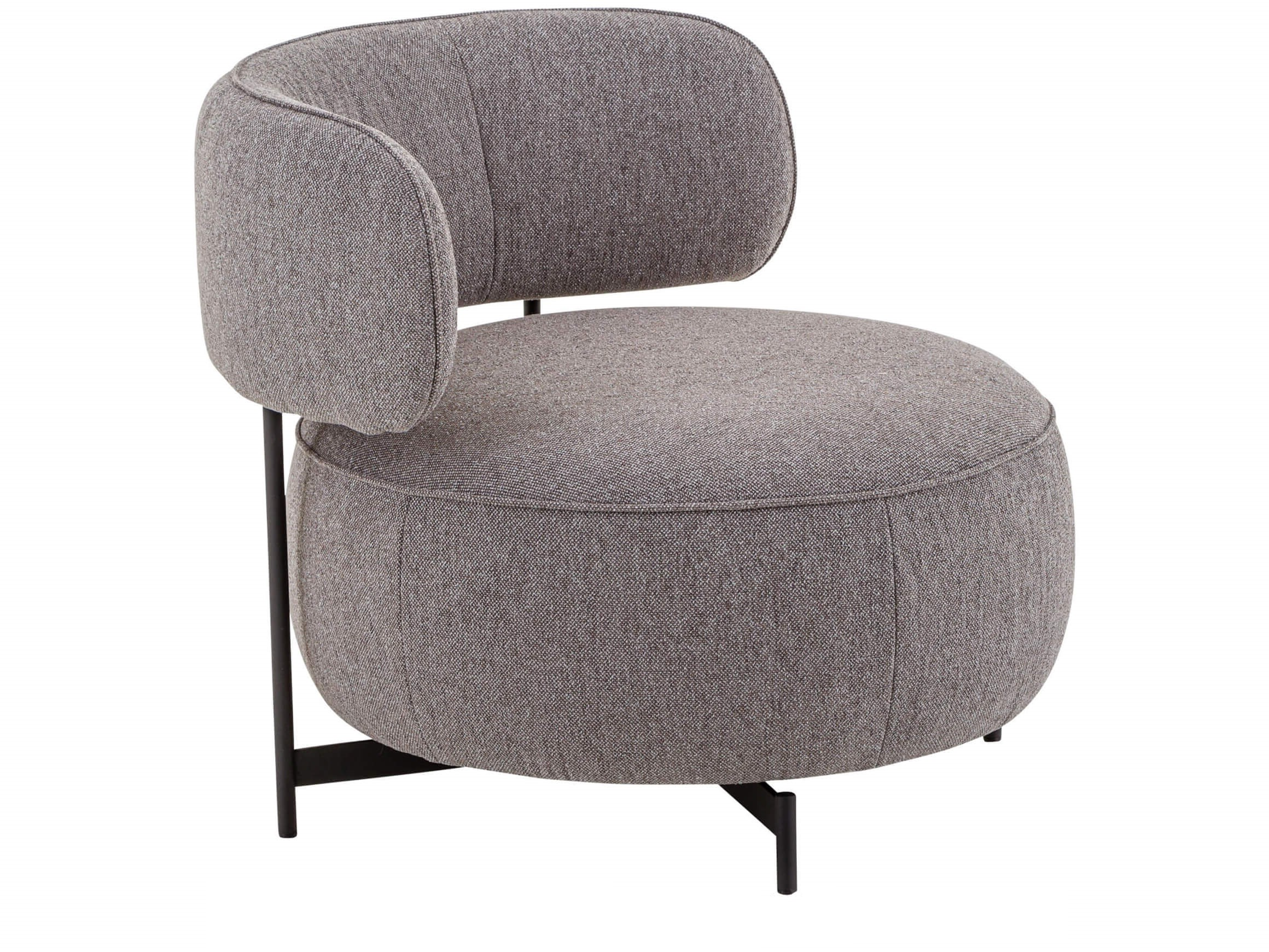 Himolla Sessel 8170 Drehbar D: 88 cm Grau | Schubiger Möbel