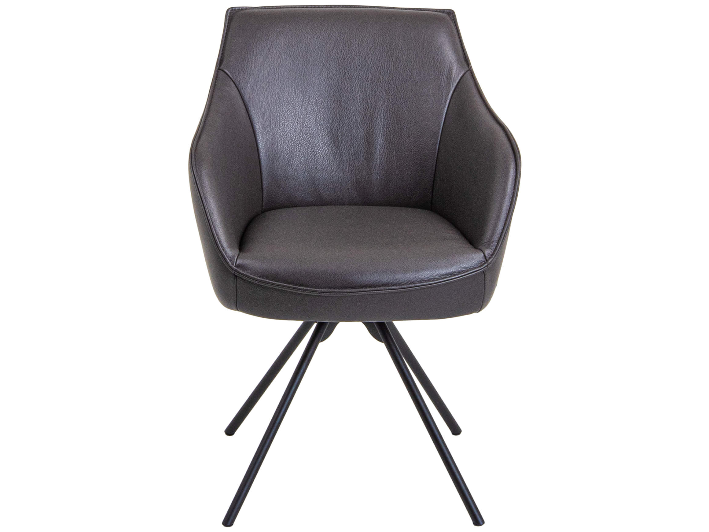 Armlehnstuhl Derek Koinor / Farbe: Tabacco / Bezugsmaterial: Leder