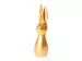 Figur Hase Keramik Gold H: 61 cm Schlittler / Farbe: Gold