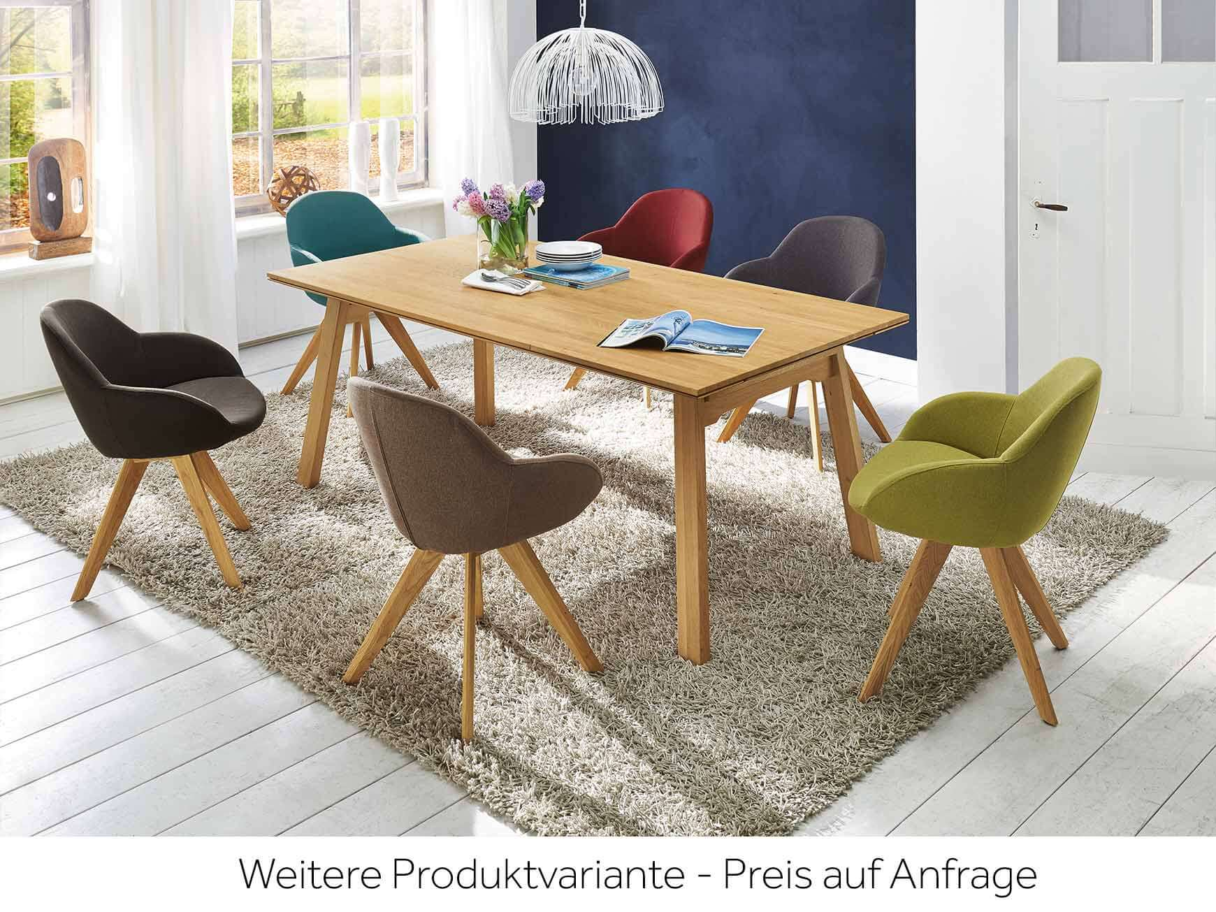 Stuhl Carmen Niehoff / Farbe: Grau / Material: Stoff