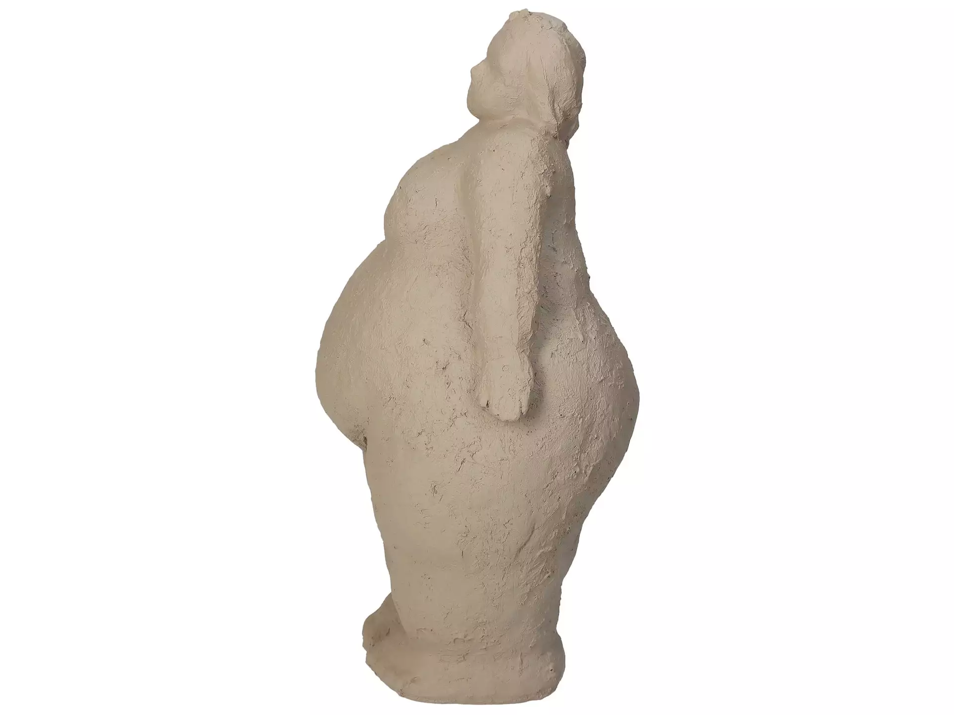 Figur Big Woman Stehend H: 26 cm Kersten / Farbe: Weiss
