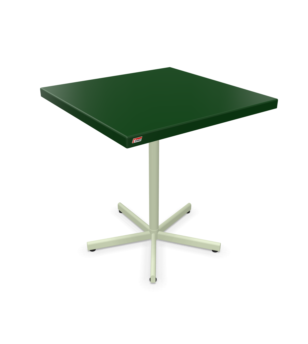 Schaffner Tisch Bodensee Quadratisch Rot | Schubiger Möbel