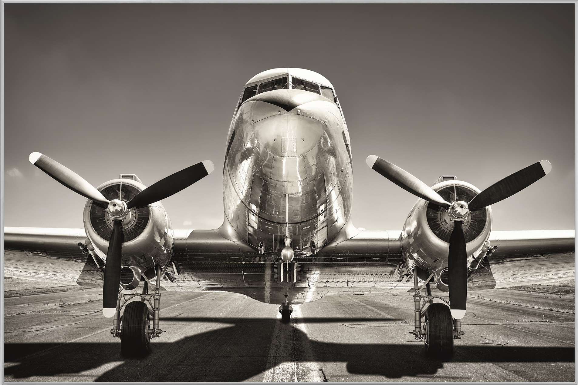 Bild mit Rahmen-Flugzeug-image LAND