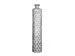 Flasche Metall Silber H: 78 cm Decofinder