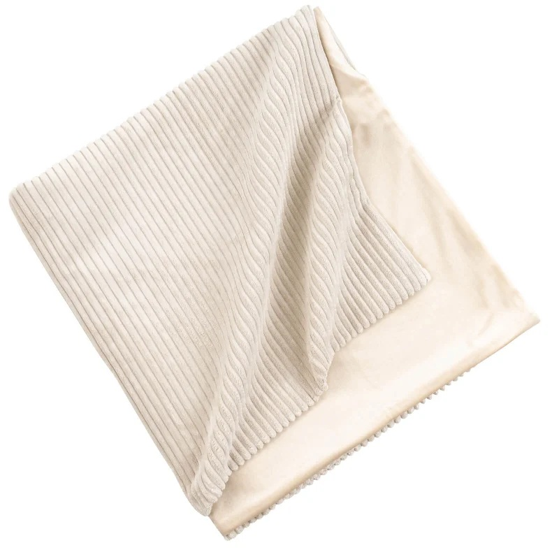 Sander AG Plaid King Creme 140x170 cm  | Schubiger Möbel