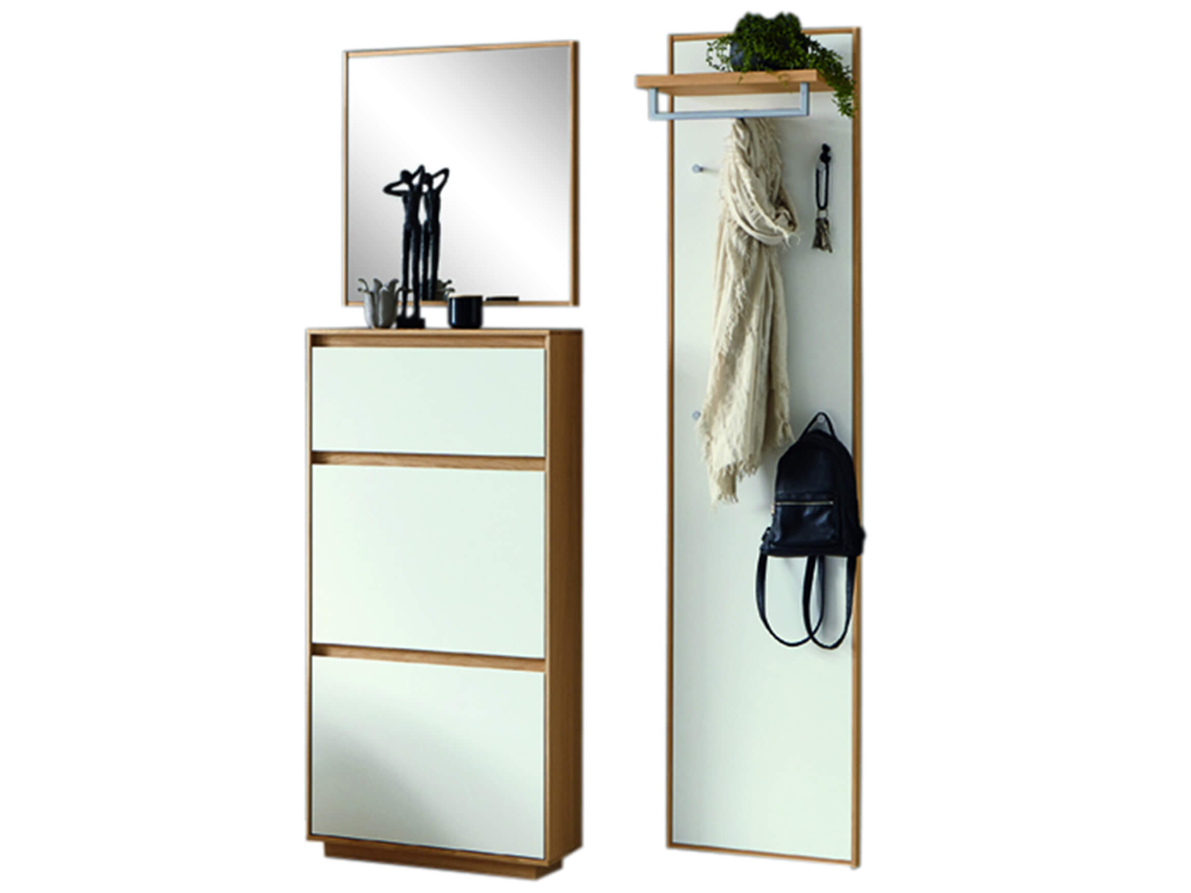 Garderobe Venturini Voss / Farbe: Weiss