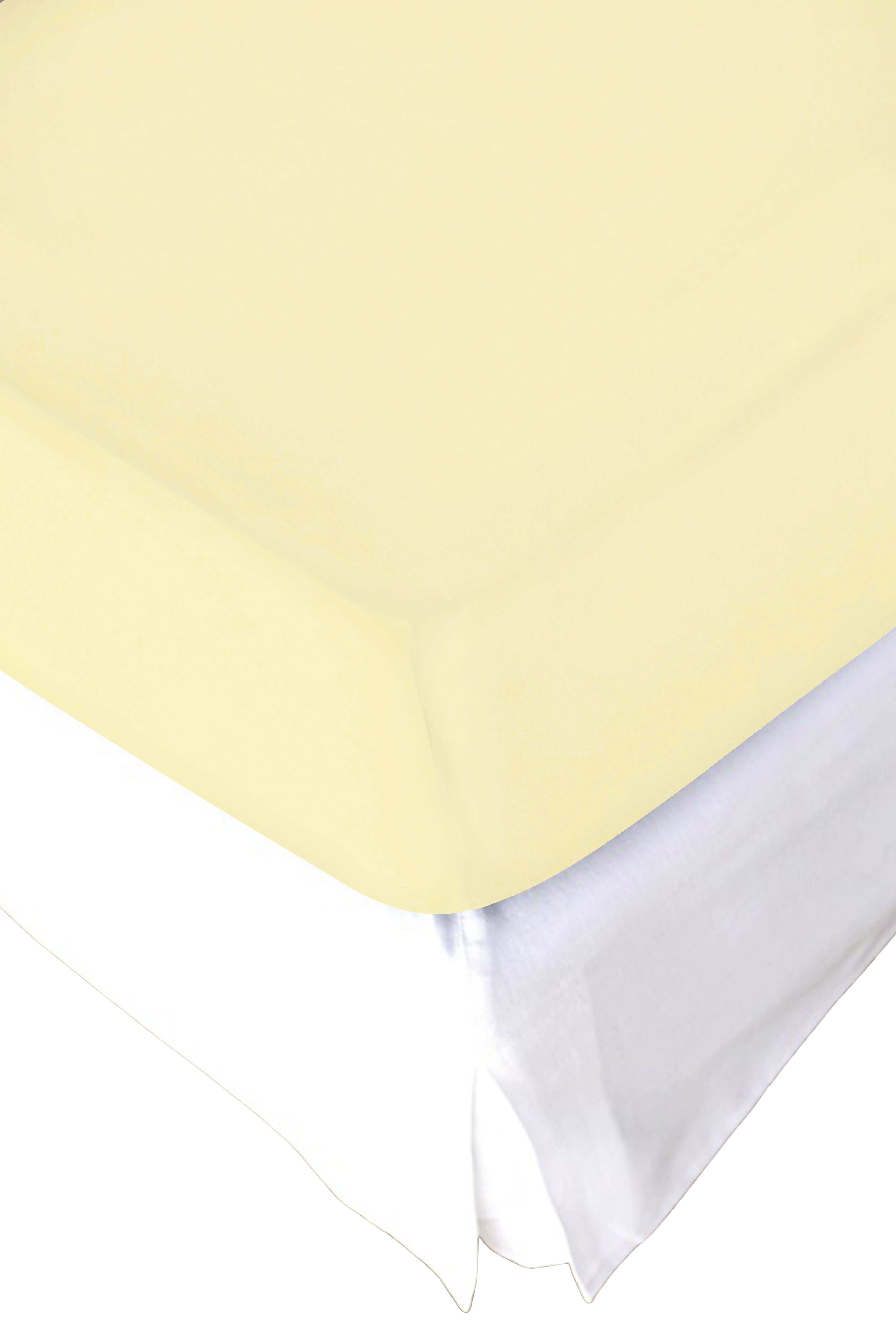 Fitted sheet for topper jersey vanilla Kremer Leon AG / Size: 200 x 200 cm
