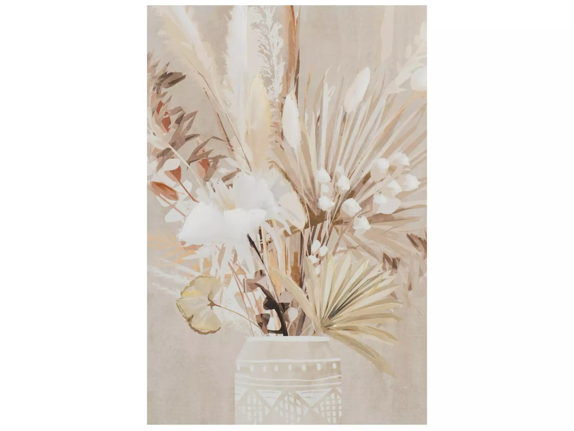 Bild mit Rahmen Trockenblumen in Vase 1 image LAND