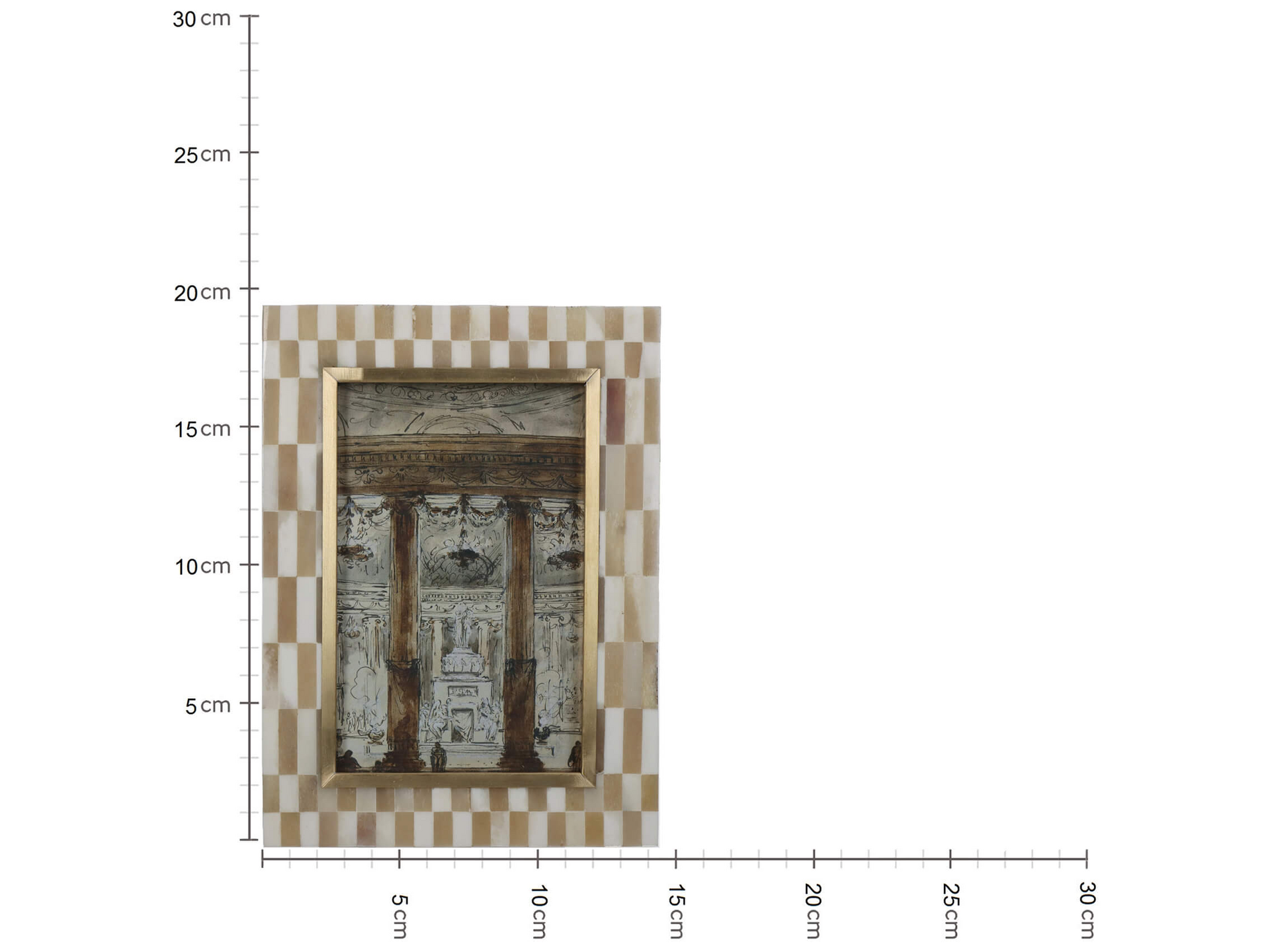 Fotorahmen Bone Beige H: 15 cm Kersten Fotorahmen Bone Beige H: 15 cm Kersten