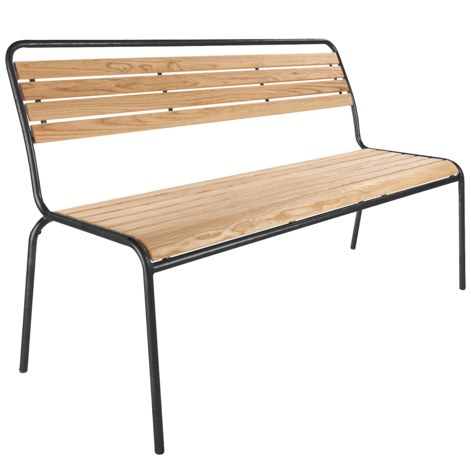 Holzlatten-Bank Rigi von Schaffner / Farbe: Natur / Grösse: 150 x 61 cm
