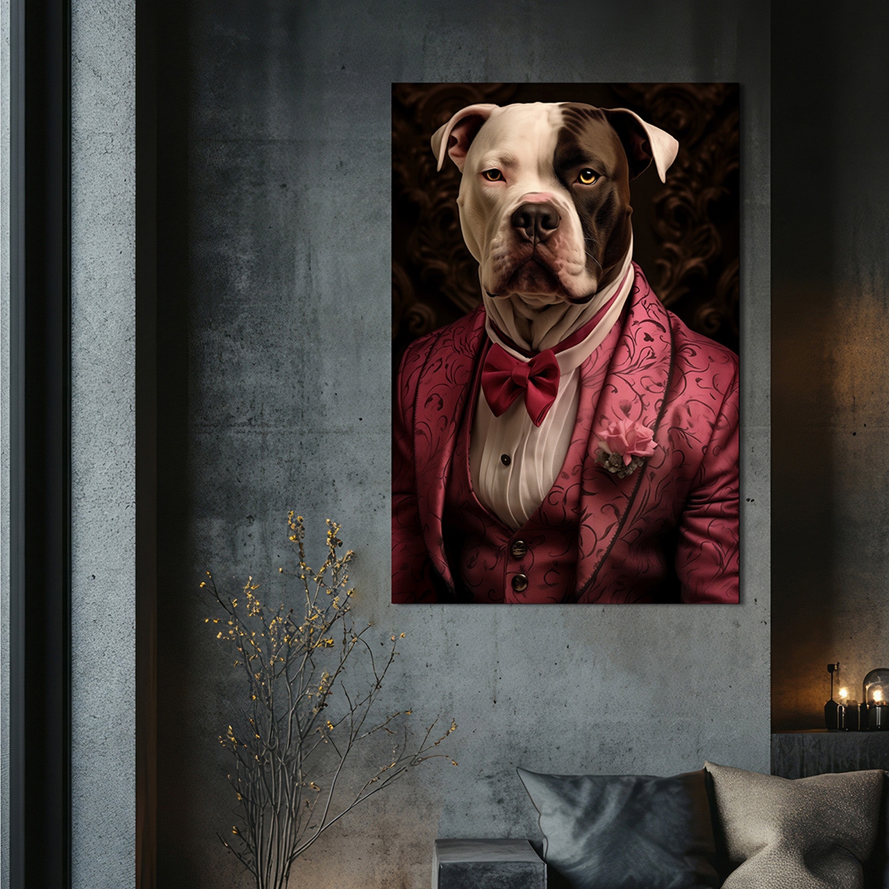 Canvas-Stylish Bully-image LAND