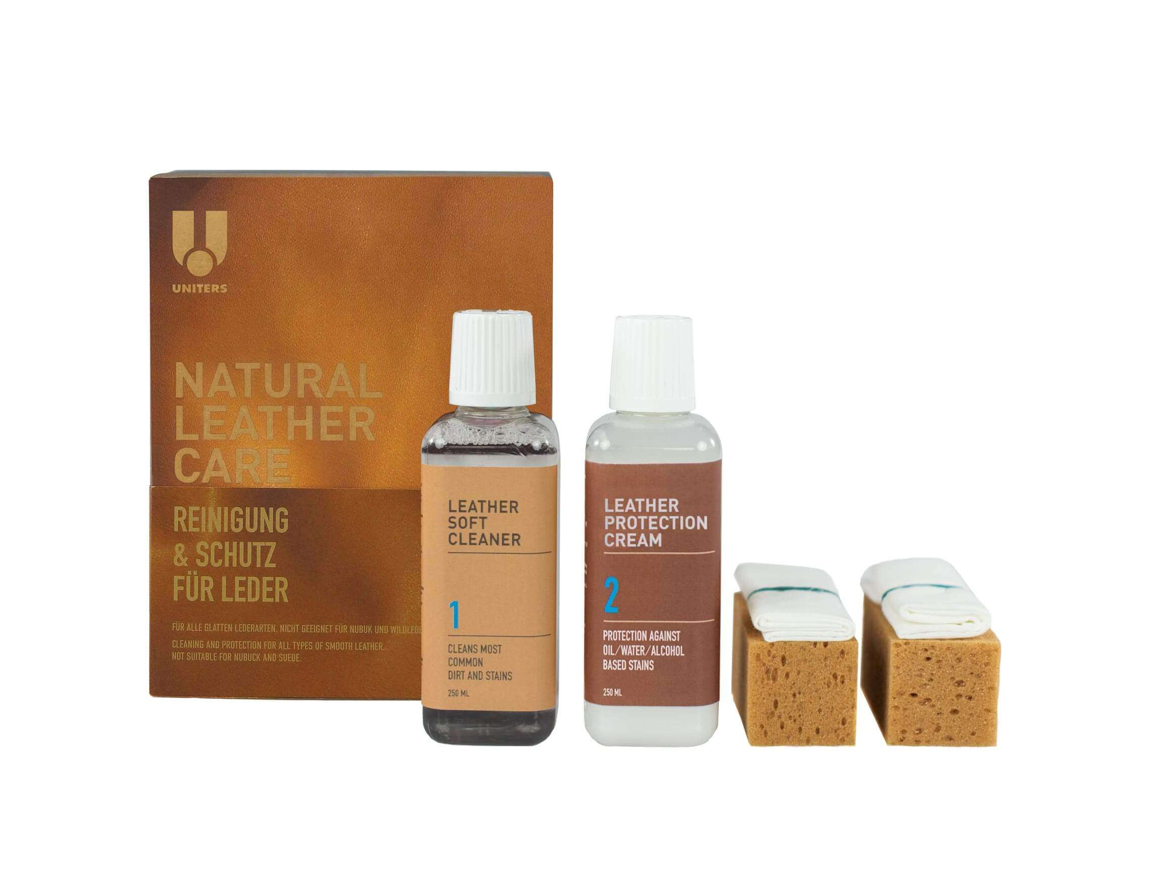 Produit d'entretien pour le cuir Natural Leather Care Maxi Kit