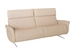 Sofa Chester Basic B: 206 cm Himolla / Farbe: Kiesel / Material: Stoff Basic