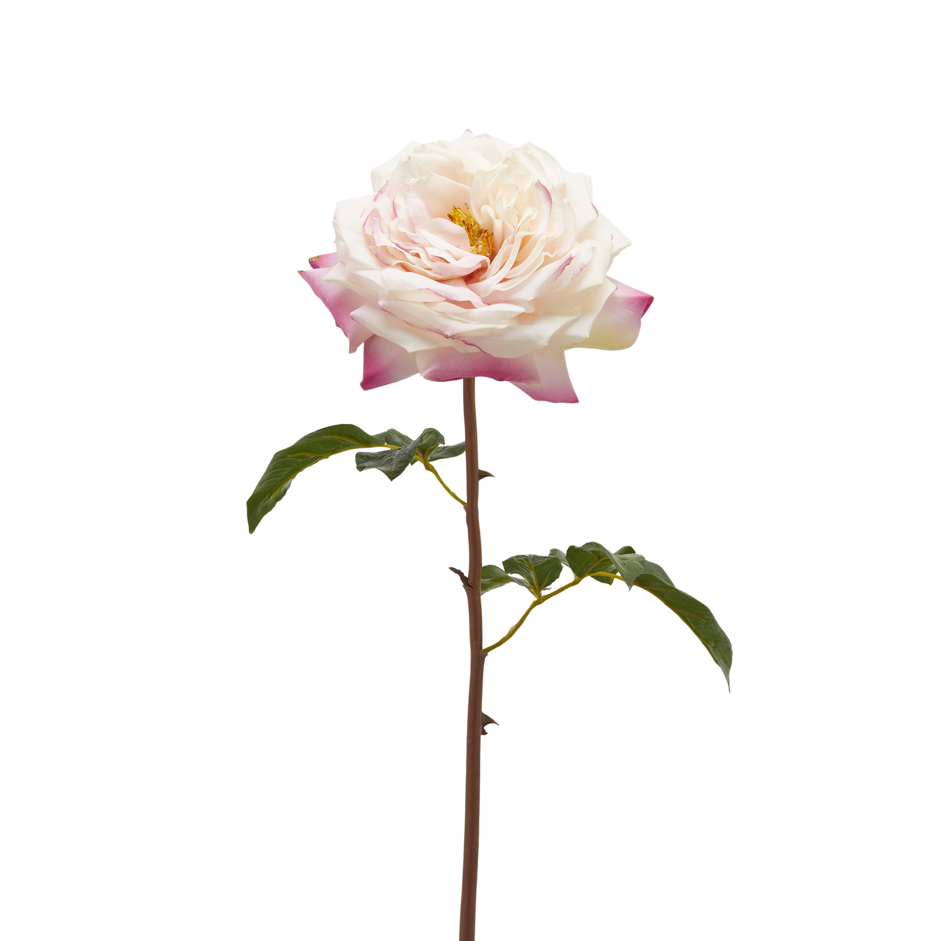 Kunstblume Rose Hellrosa H: 50 cm Edg