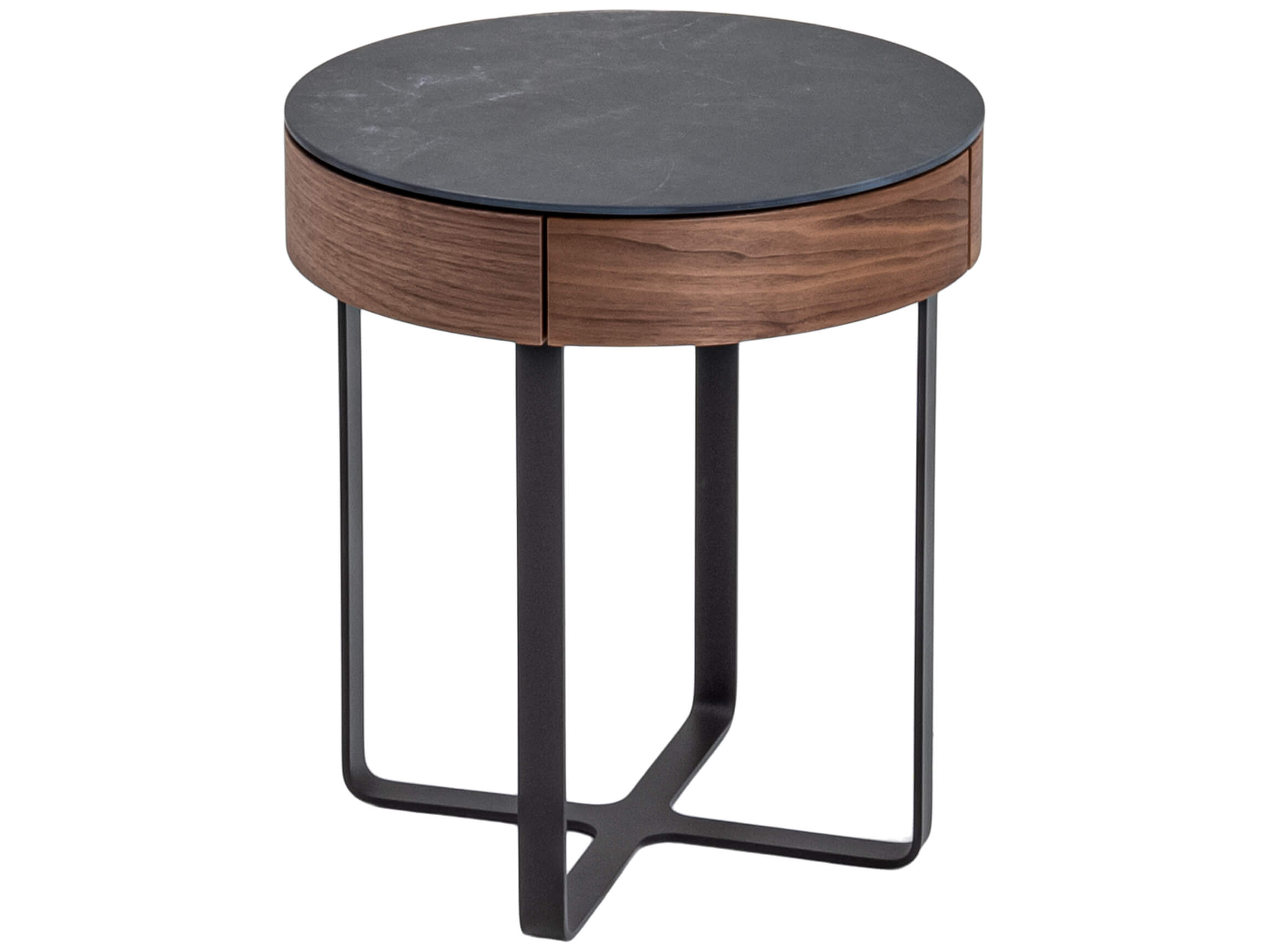 Nachttisch Neo Hülsta / Farbe: Anthrazit