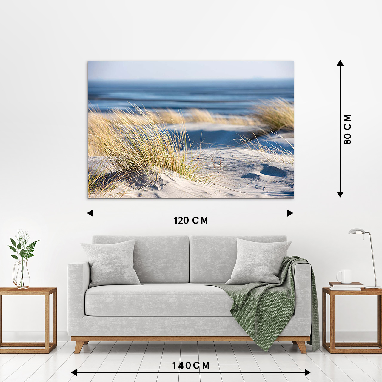 Acrylglasbild-Time Out on The Beach-image LAND