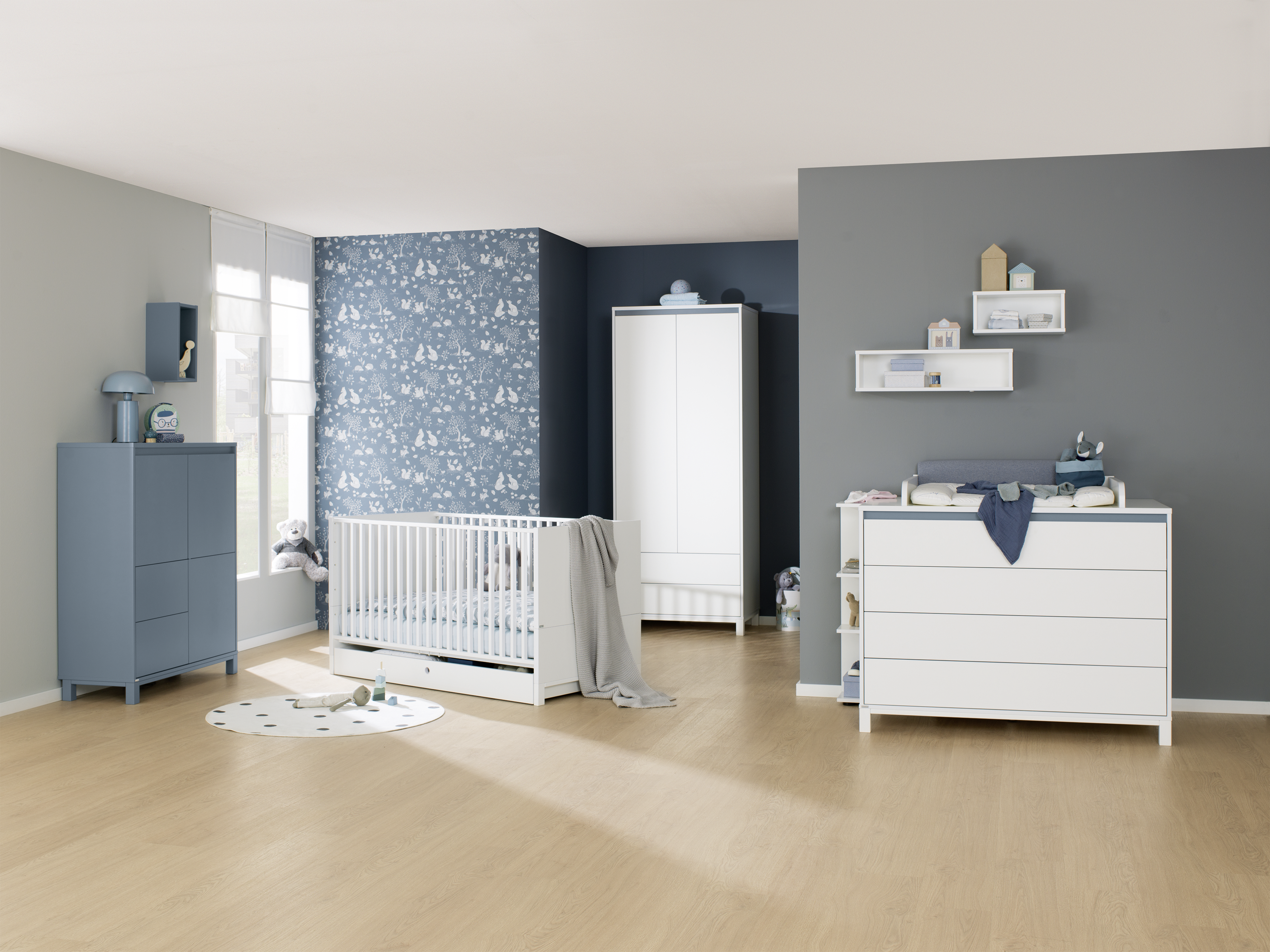 Babybett Olli von Paidi / Grösse: 77 x 81 cm