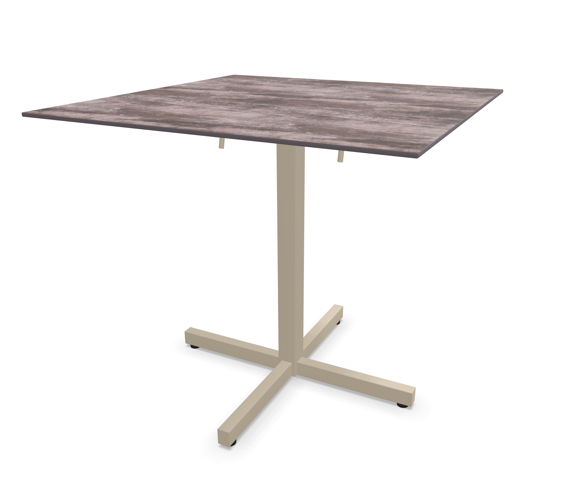 Schaffner Gartentisch Luzern Quadratisch Braun | Schubiger Möbel