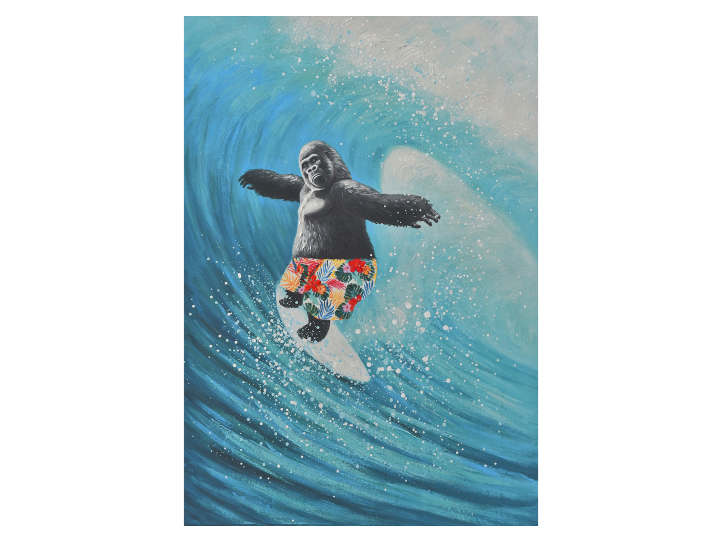 Bild Surfender Gorilla image LAND