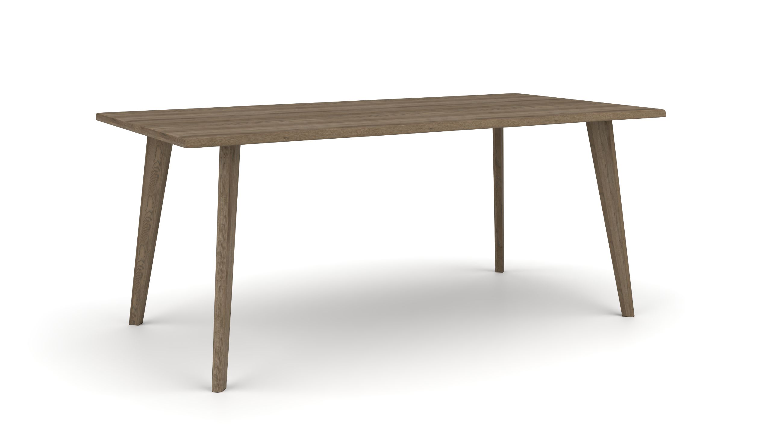 Esstisch Voltago Knudsen - UrbanDesign / Tischblattmass (BxT) :90 x 180 cm /Tischkante: Life Kante