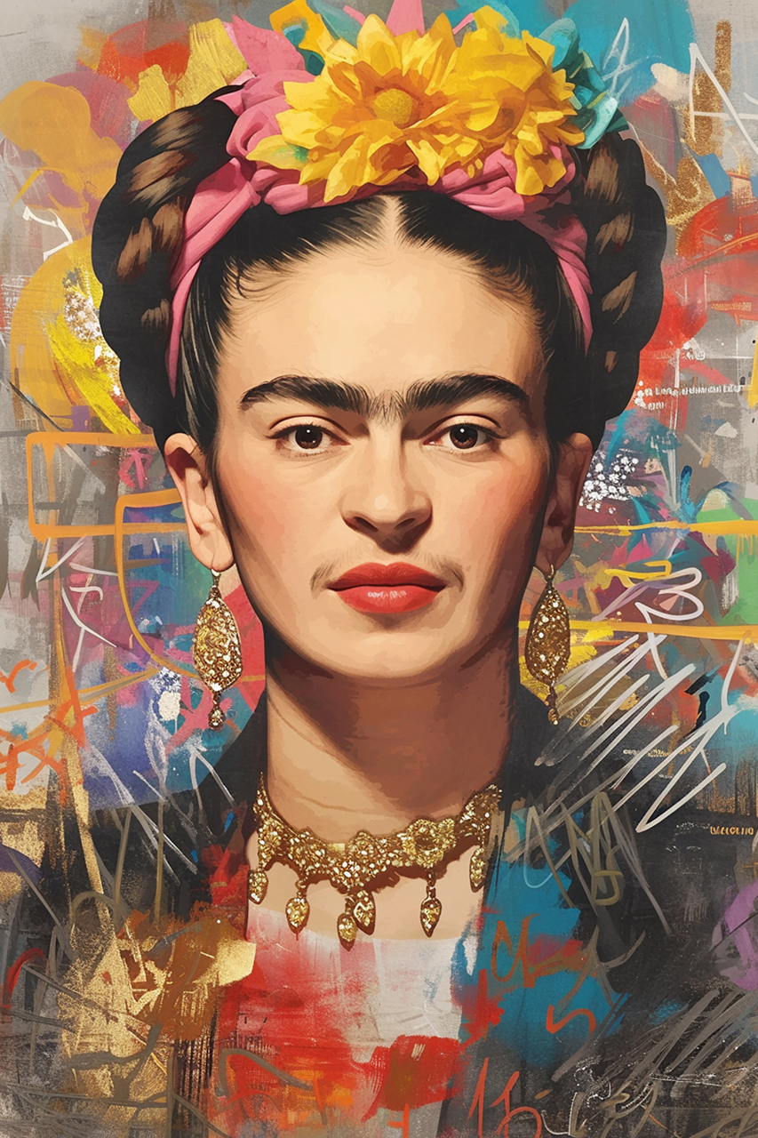 image LAND Glasbild Colourful Mexican Flair  | Schubiger Möbel