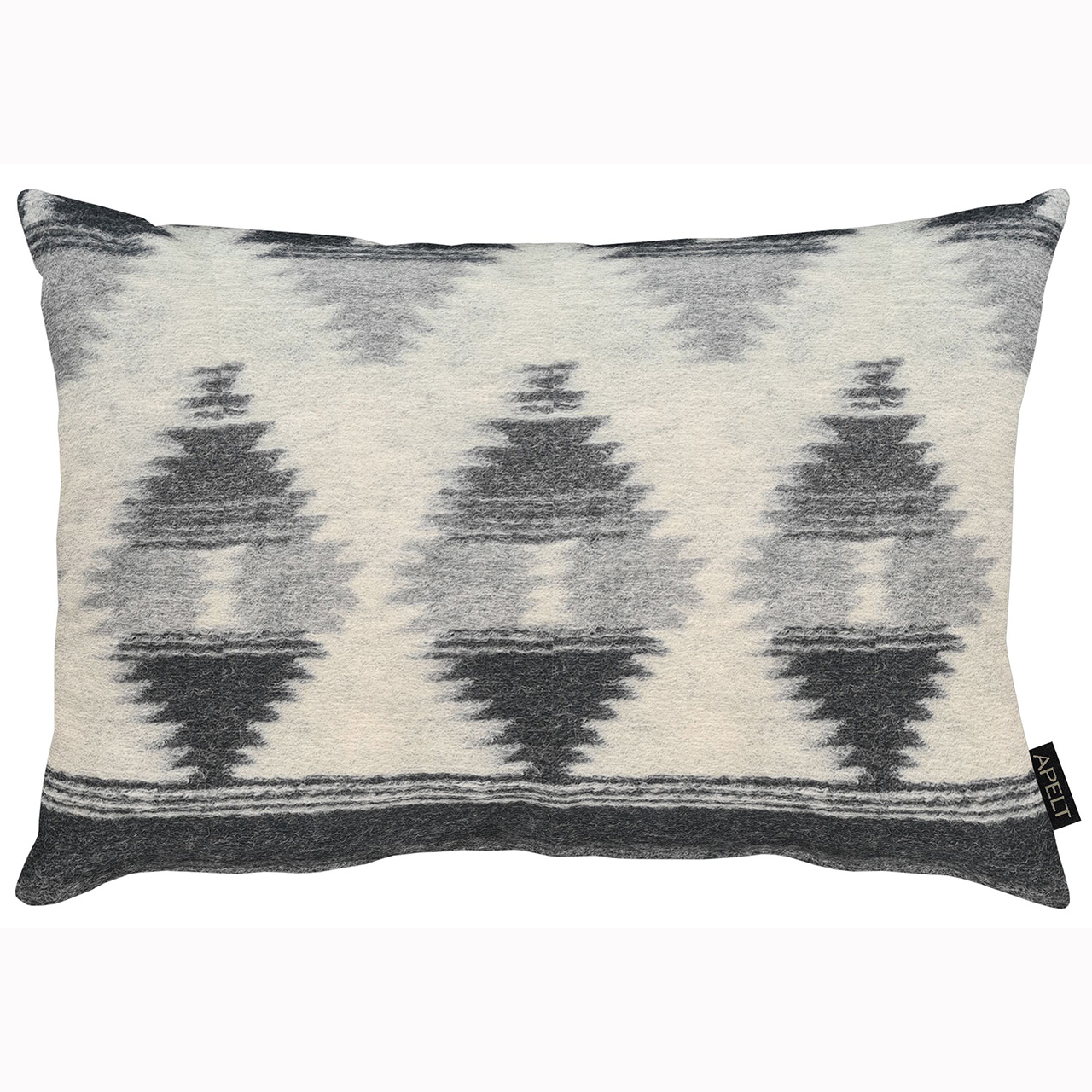 Kissenhülle Sierra, Grau-Hellblau Apelt / Grösse: 40 x 60 cm