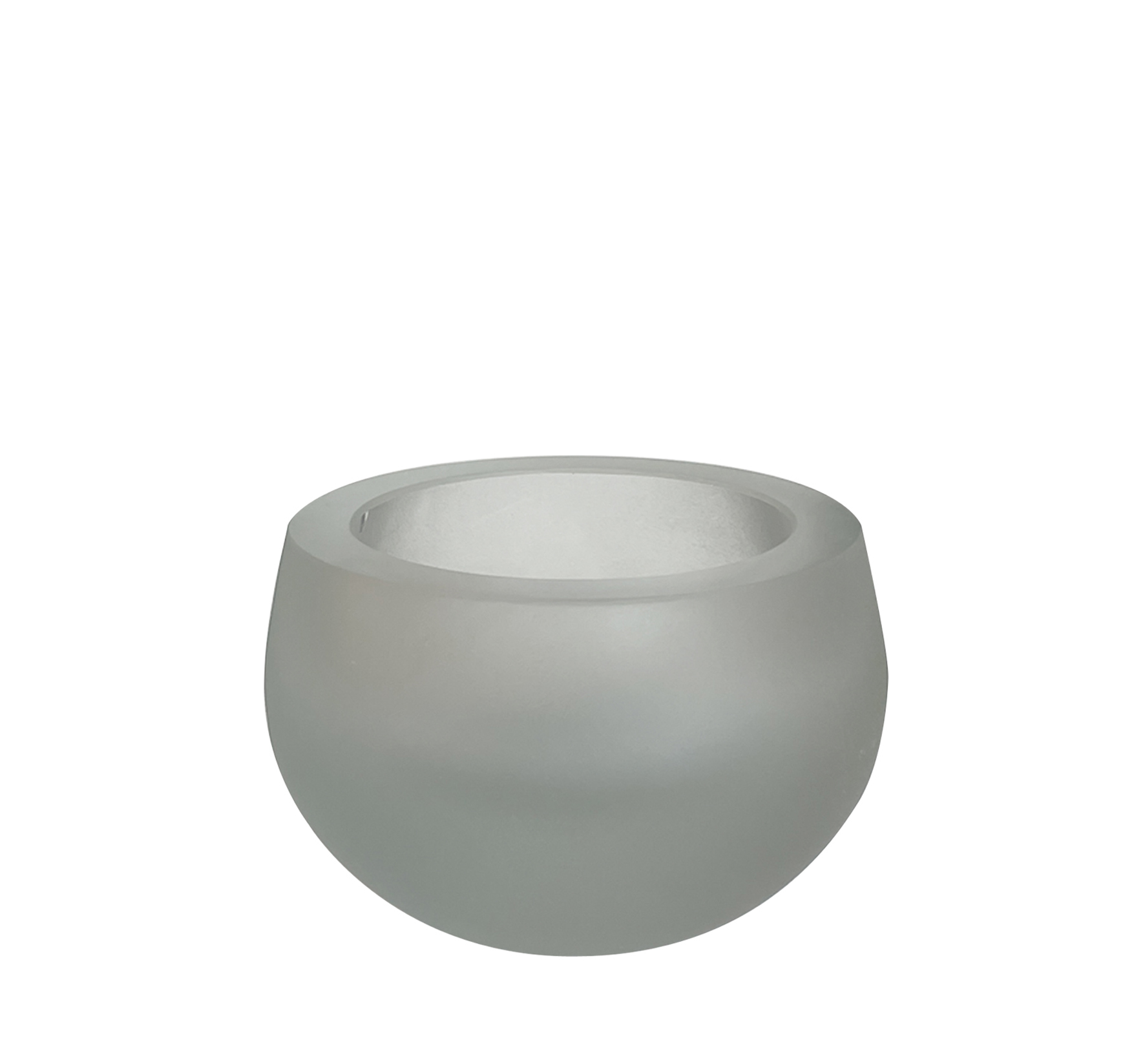 Kaheku Windlicht Olson, Klar-Matt H: 7 cm Transparent | Schubiger Möbel