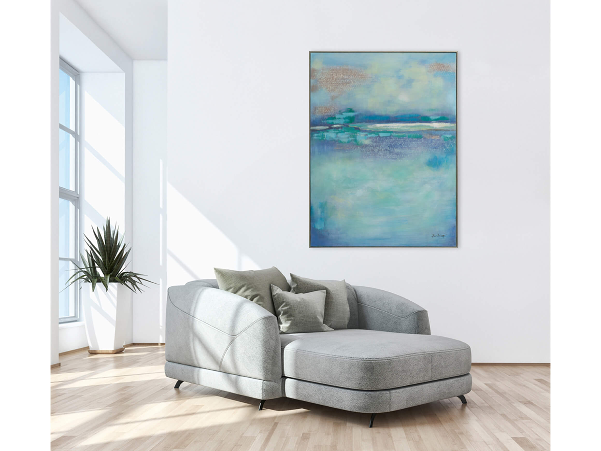 Bild Bild 92x122 cm image LAND